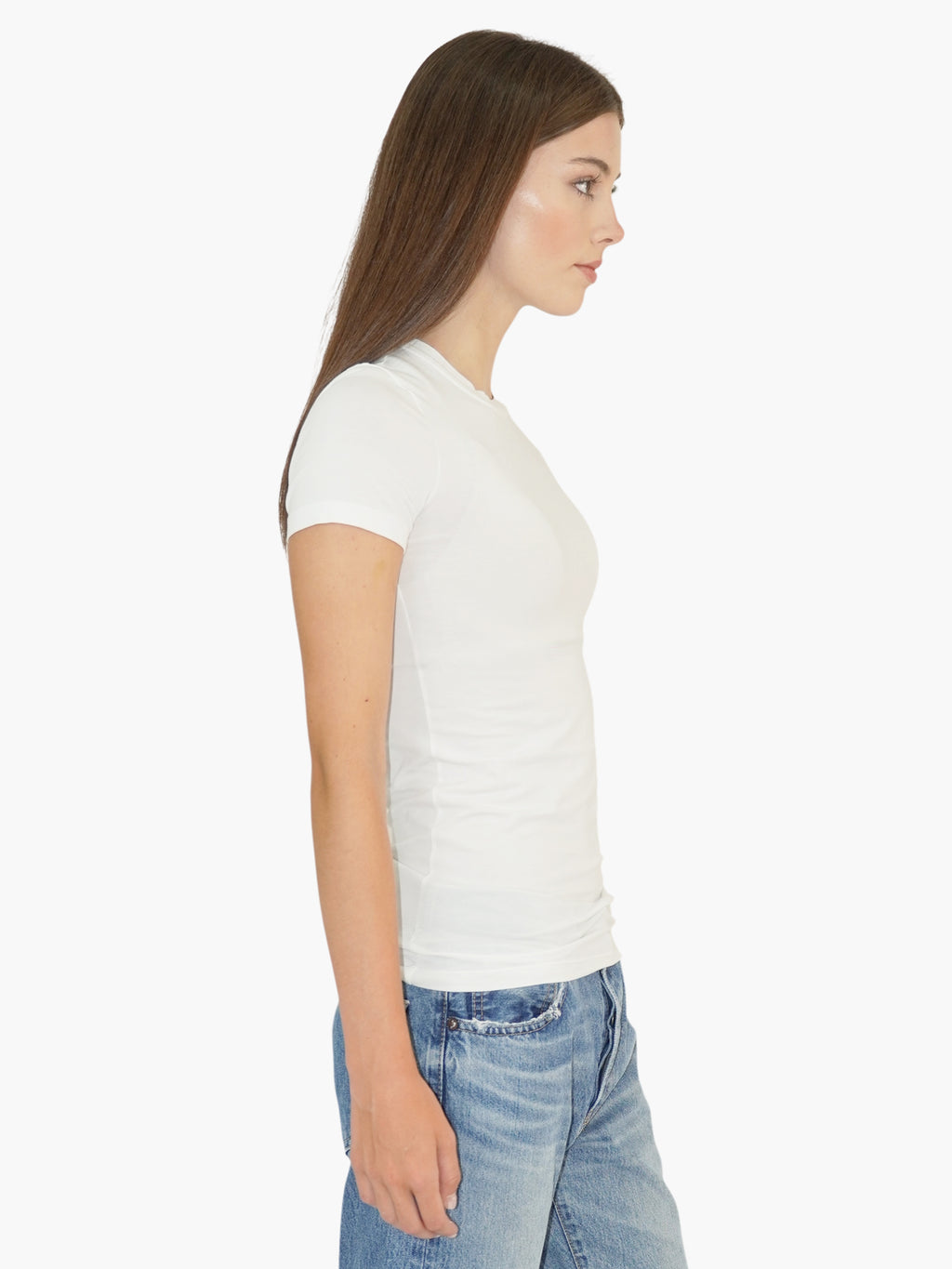 Crewneck Fitted Top