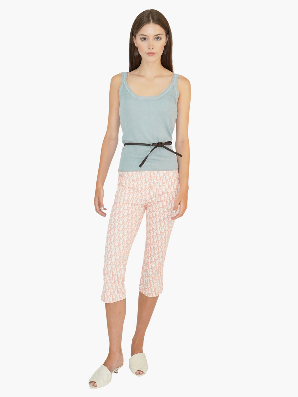 Belted Knit Top