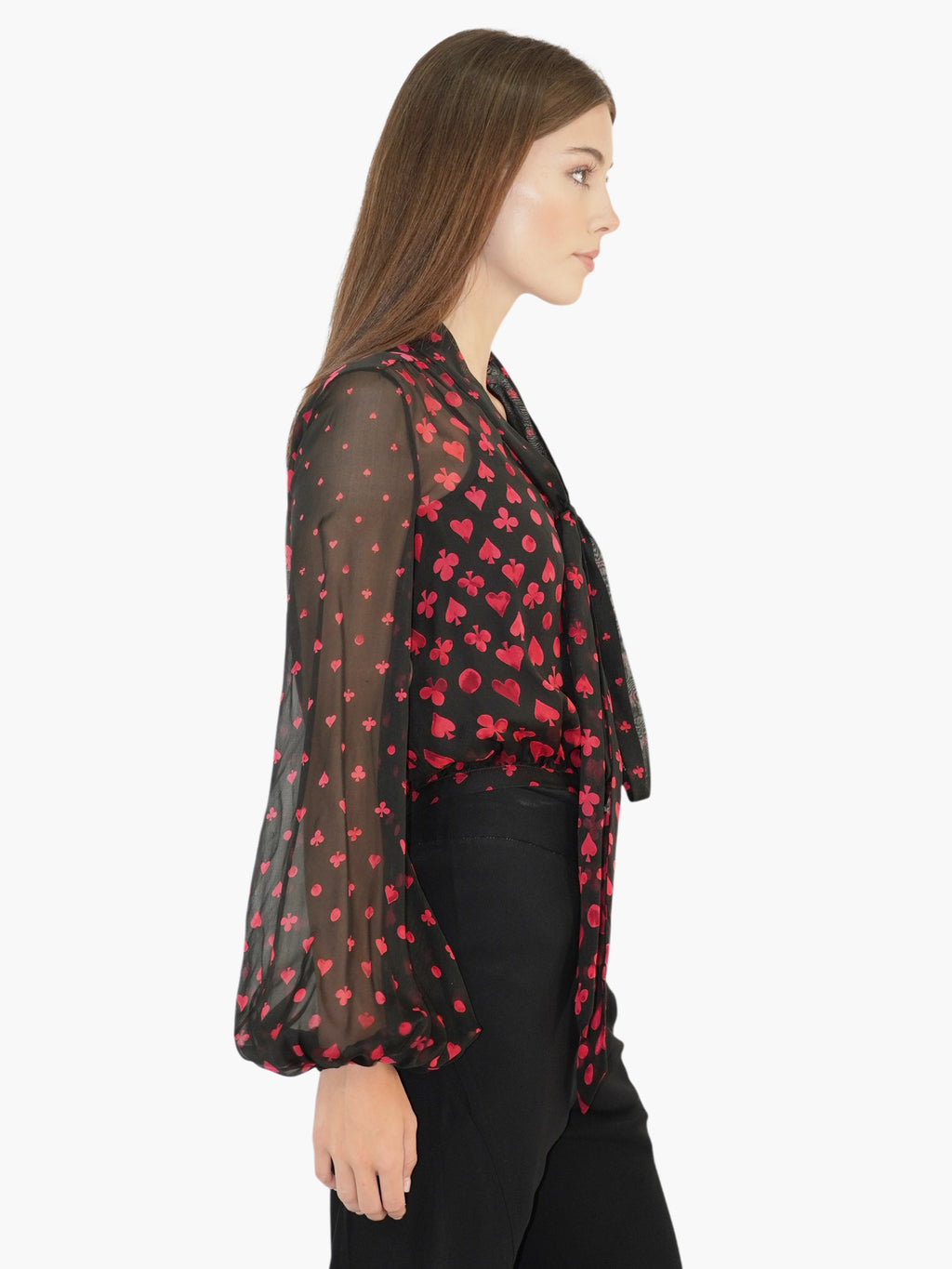 Card Deck Print Top