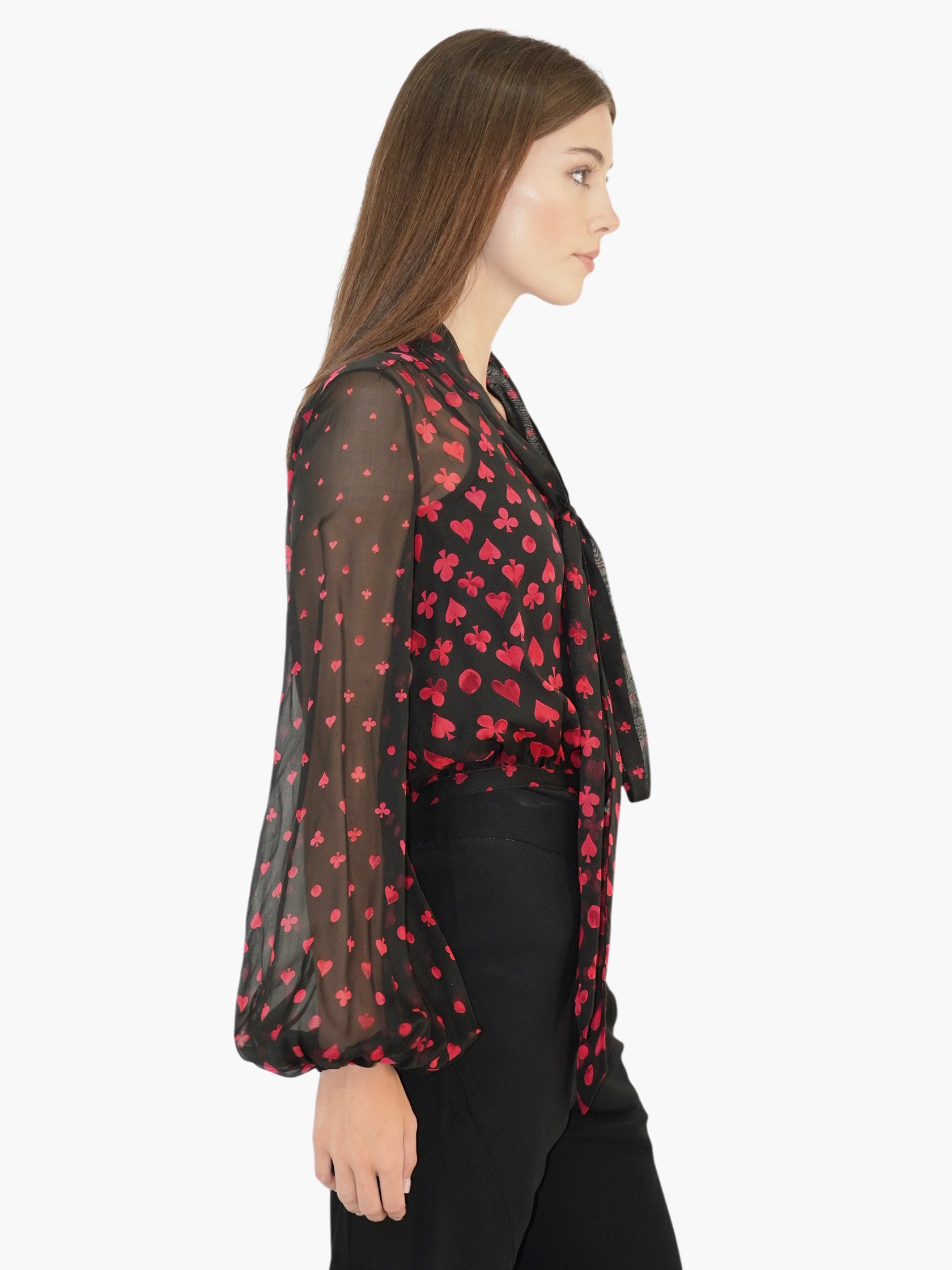 Card Deck Print Top