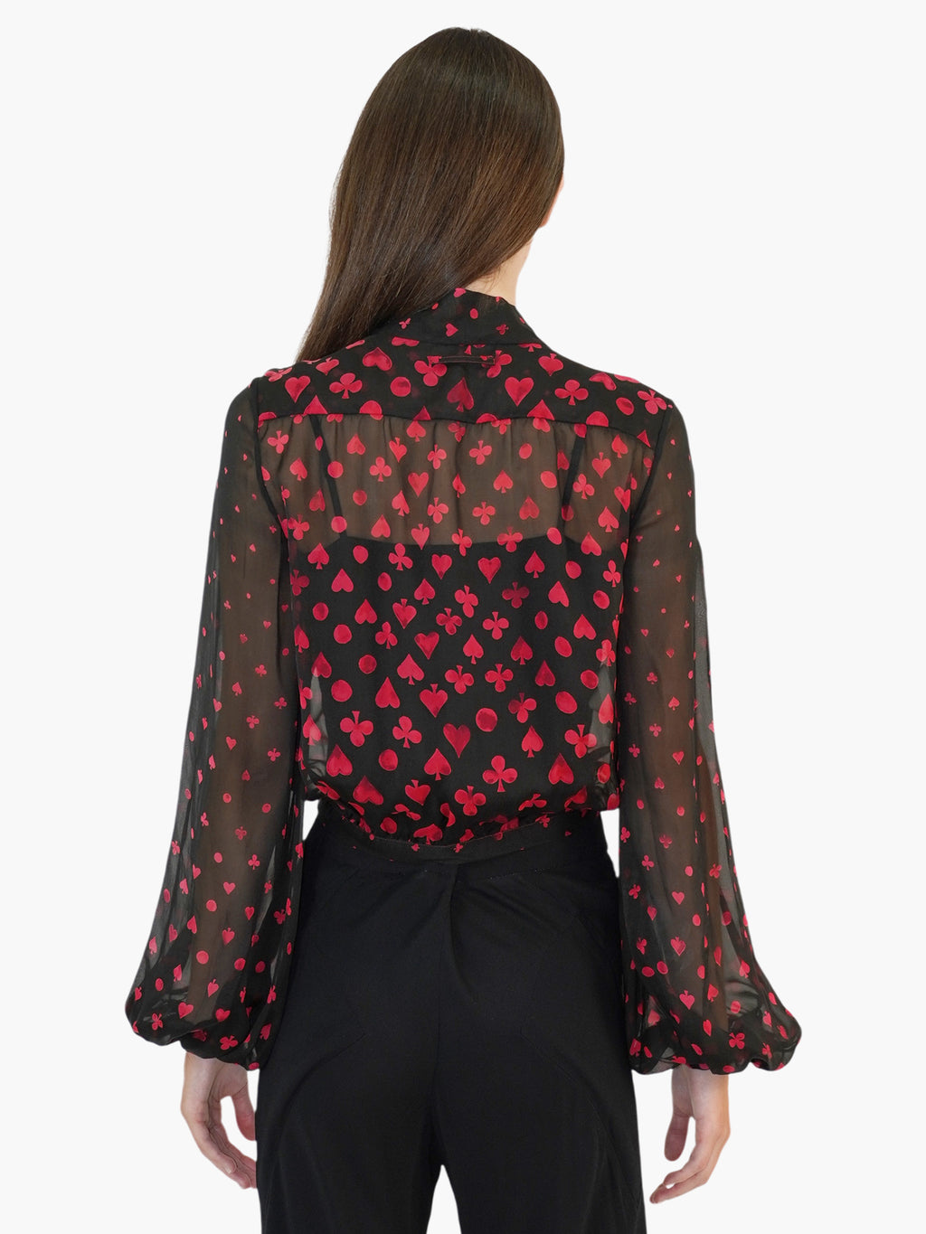 Card Deck Print Top