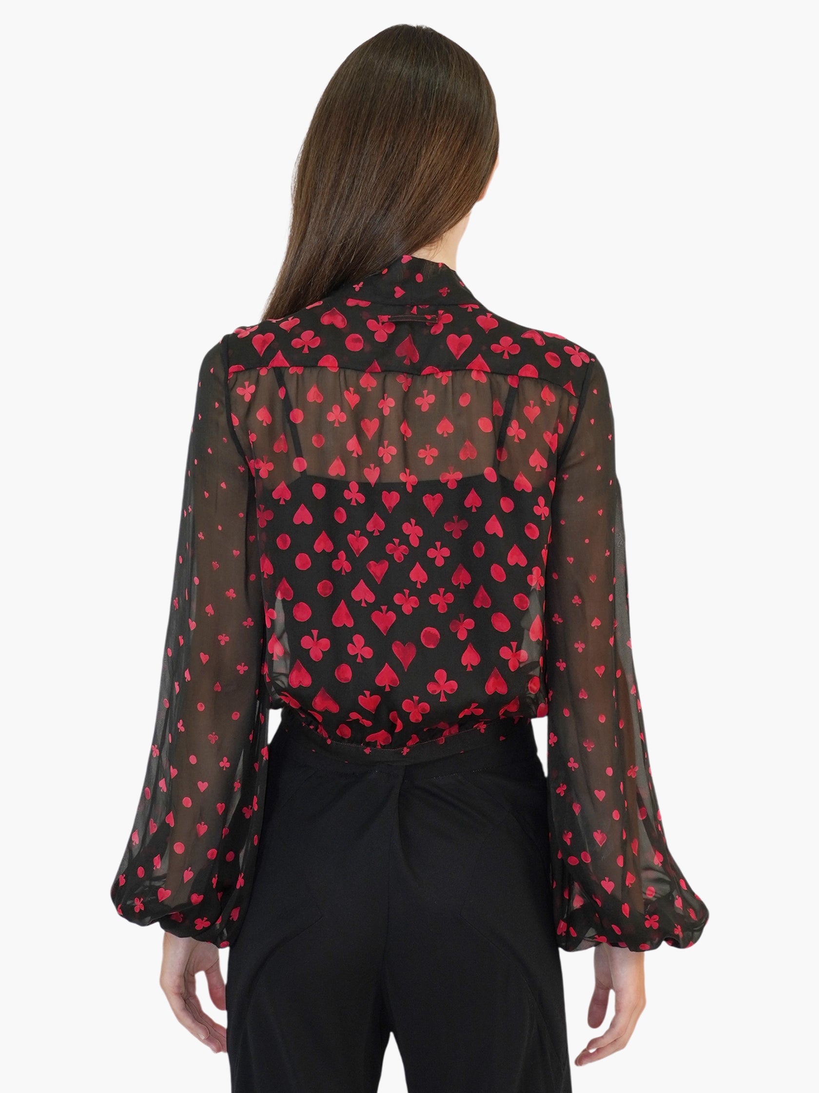 Card Deck Print Top