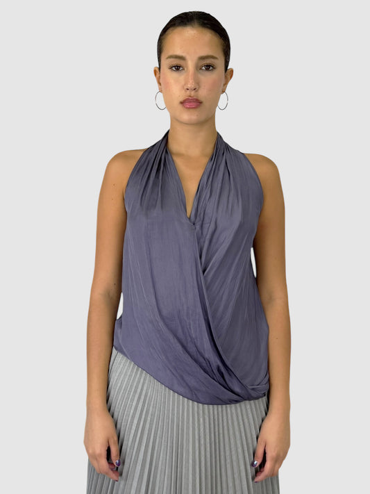 Satin Halter Top