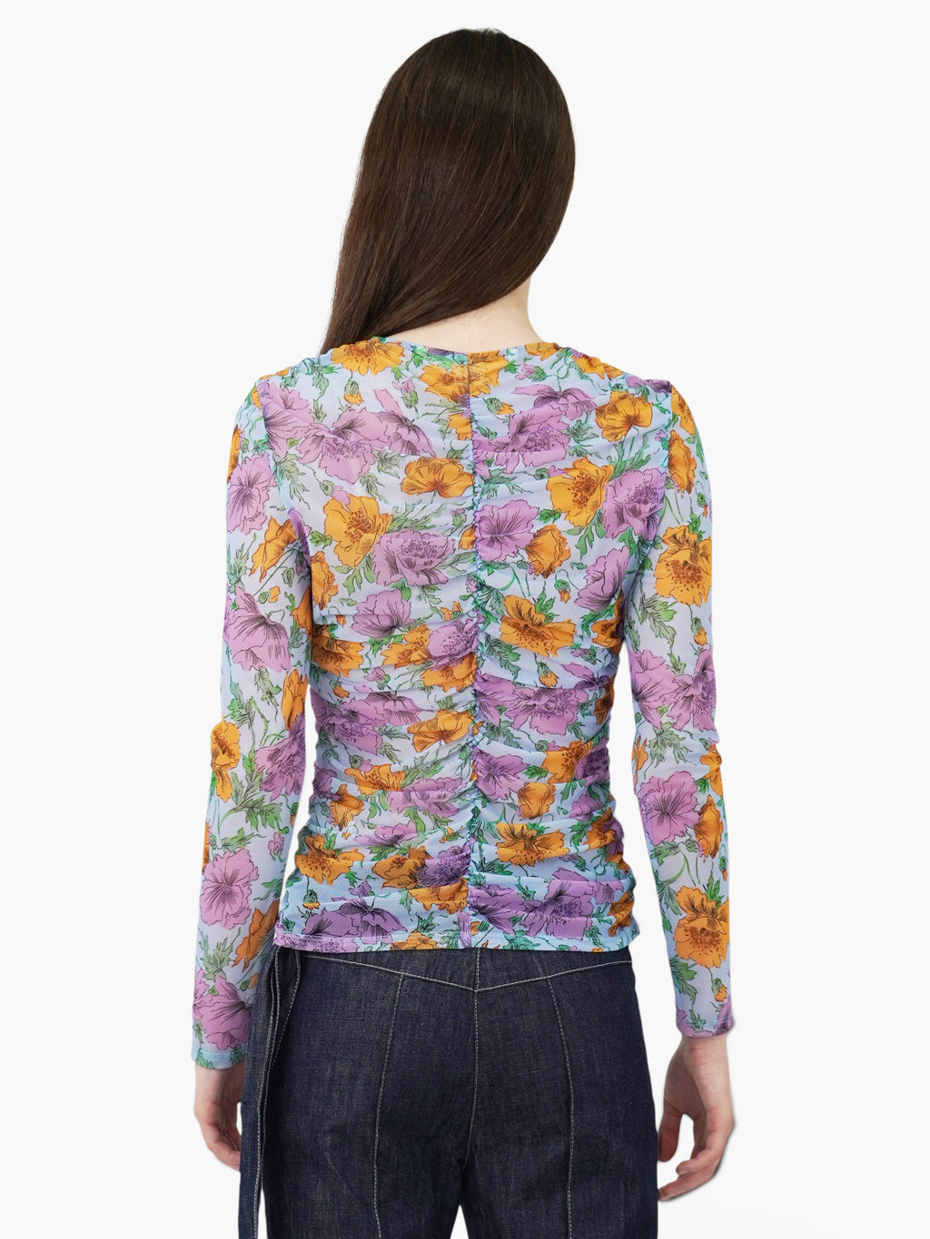 Myrna Floral Top