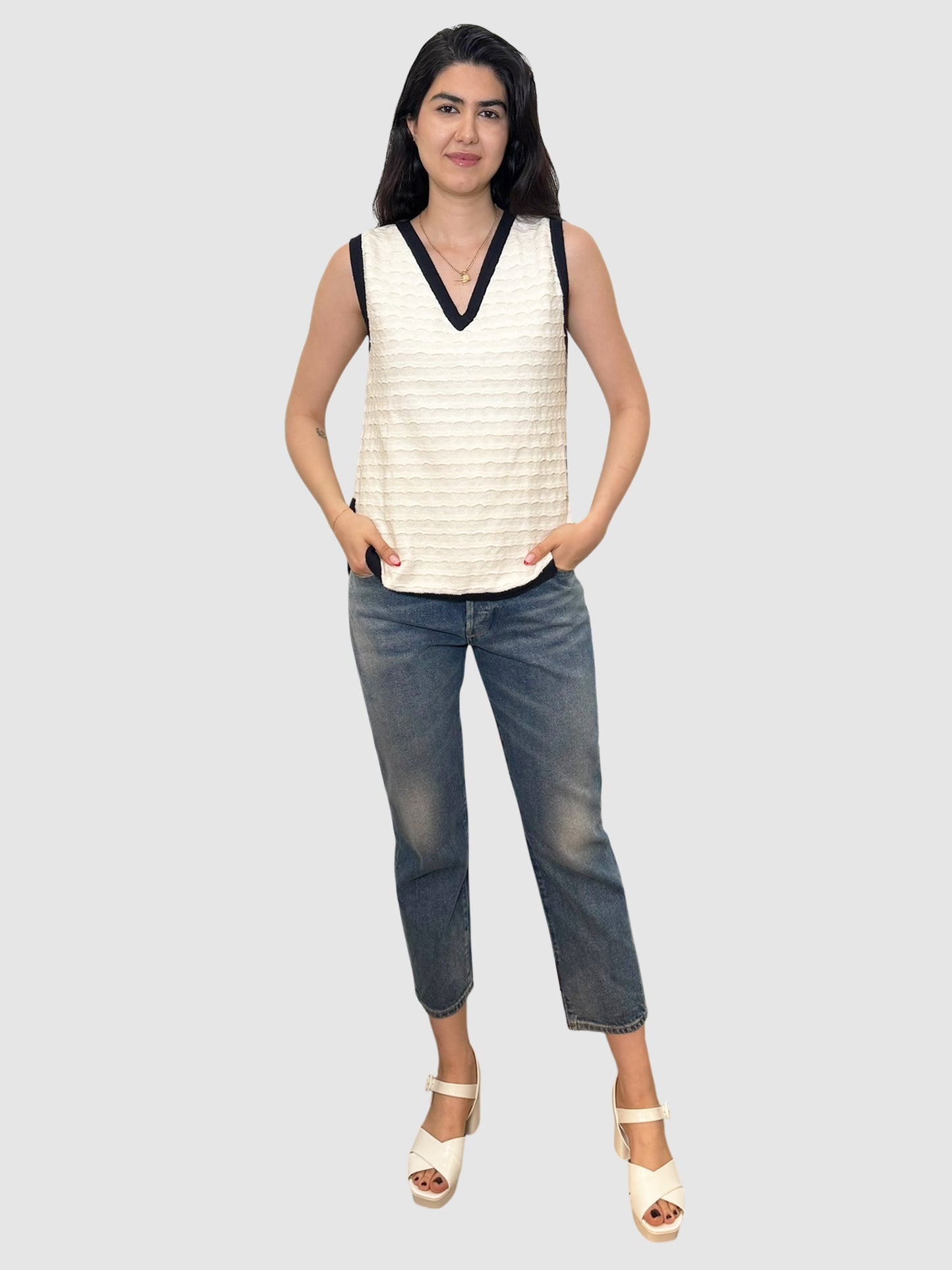 Knit Vest Top