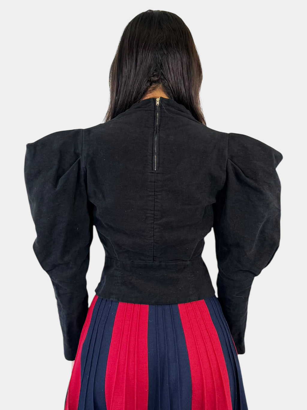 Dixon Draped Velvet Top