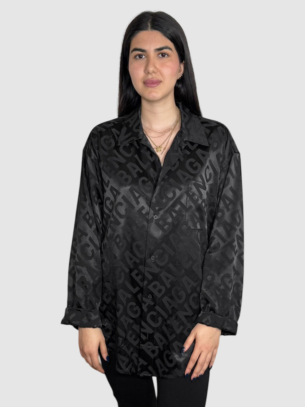 2022 Logo Button-Up Top