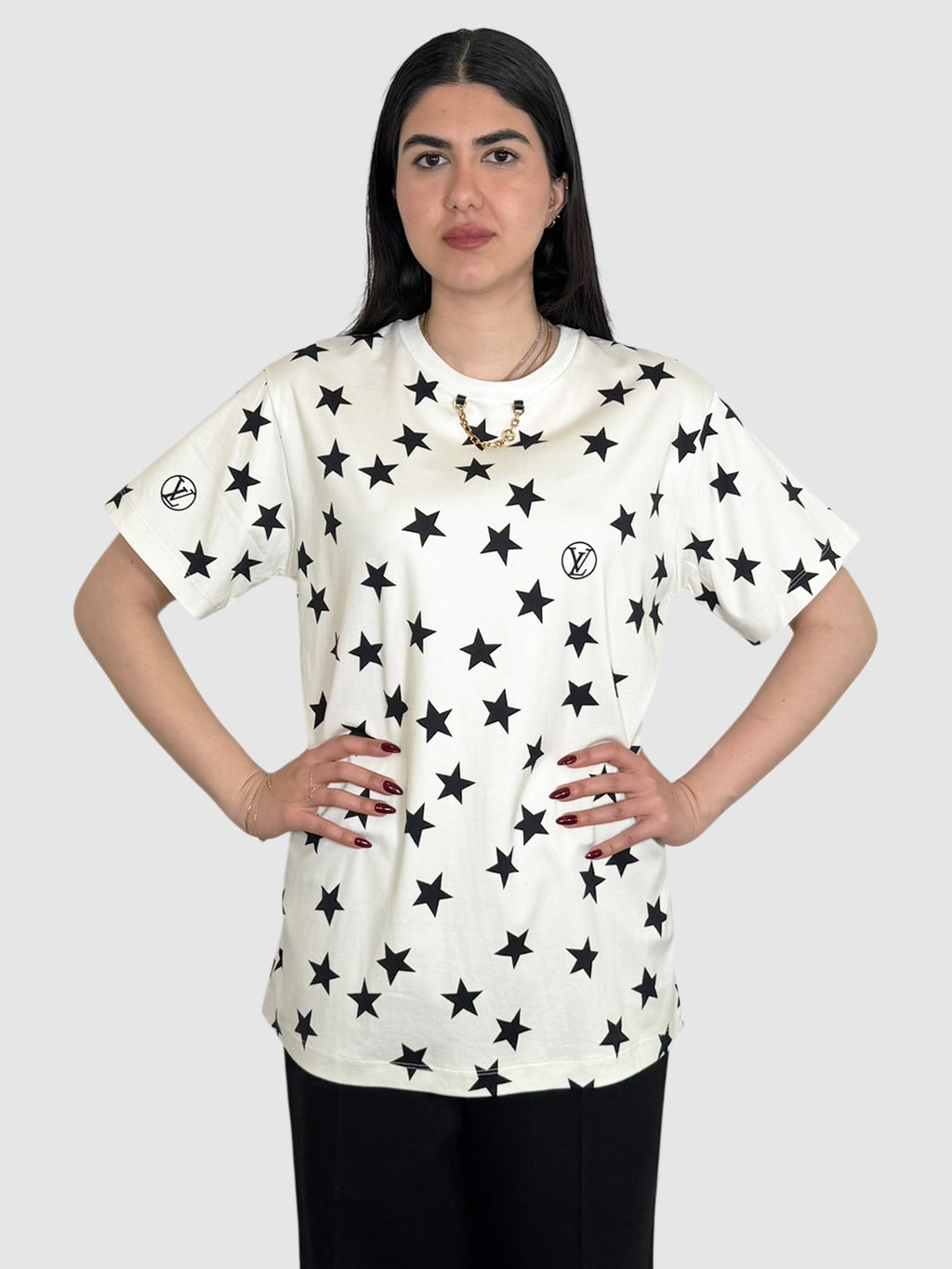 Star Print Top