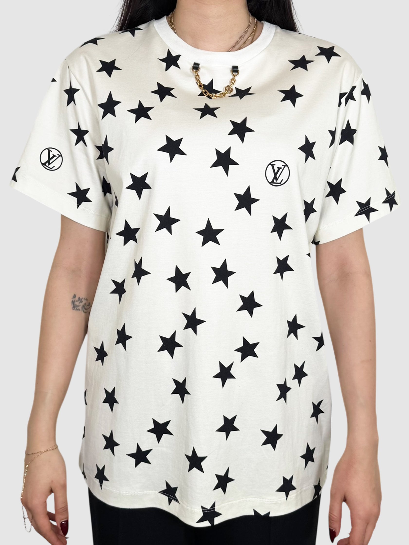 Star Print Top