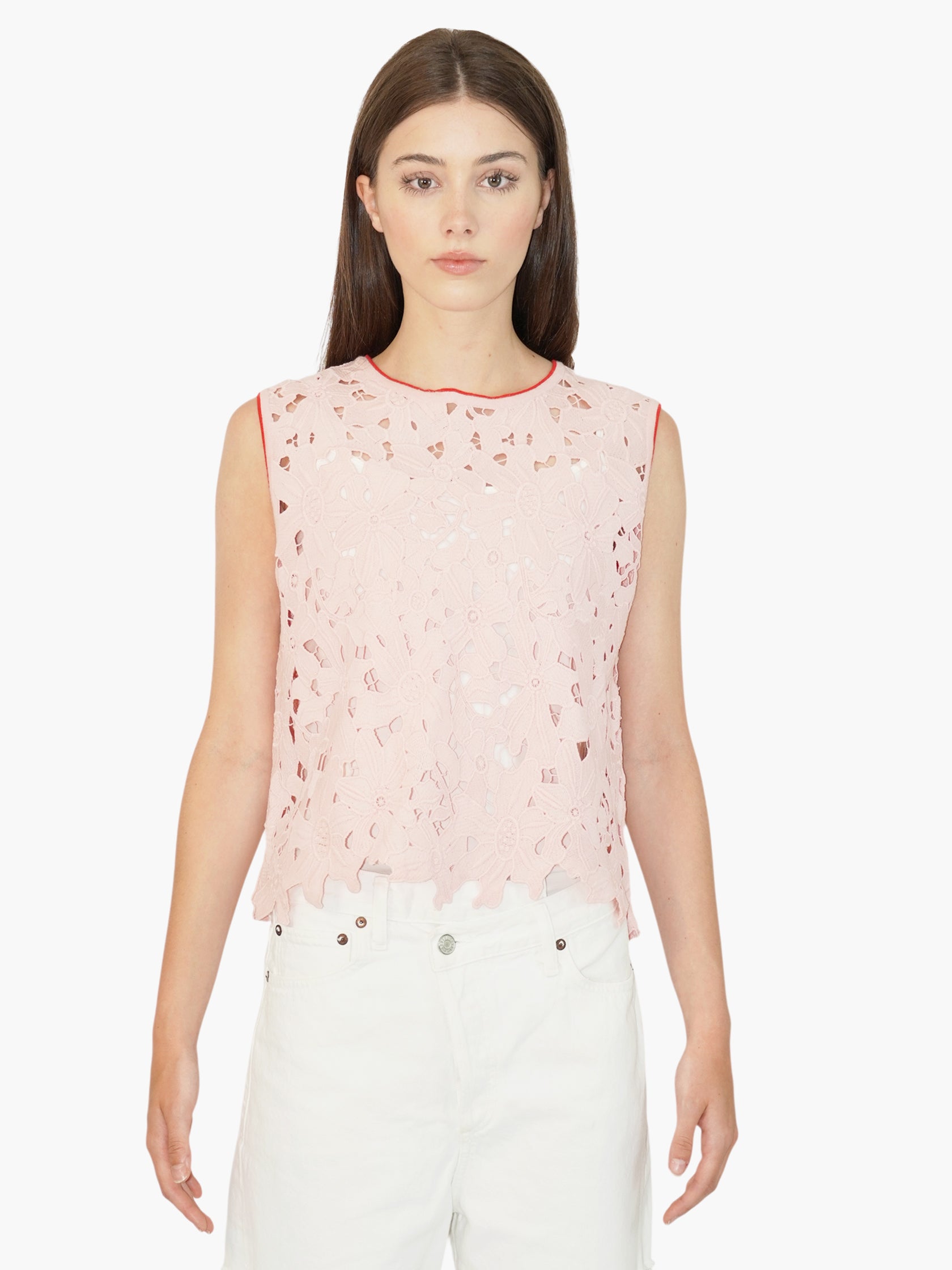 Floral Embroidered Top