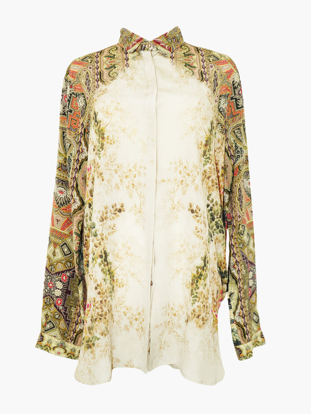 Silk Printed Top