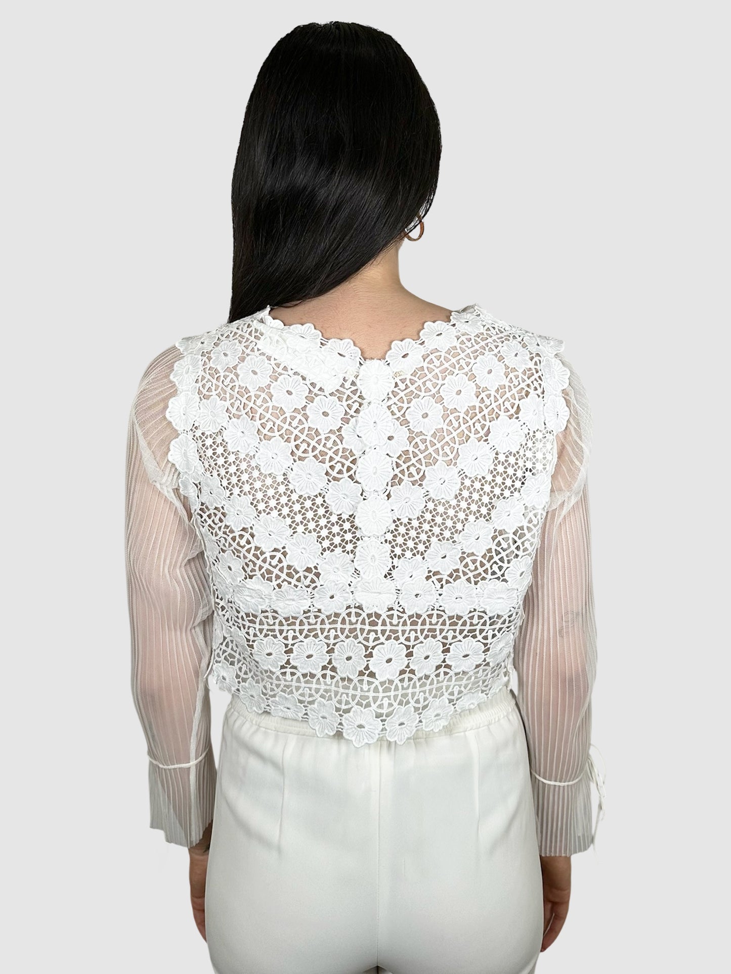 Sheer Lace Top