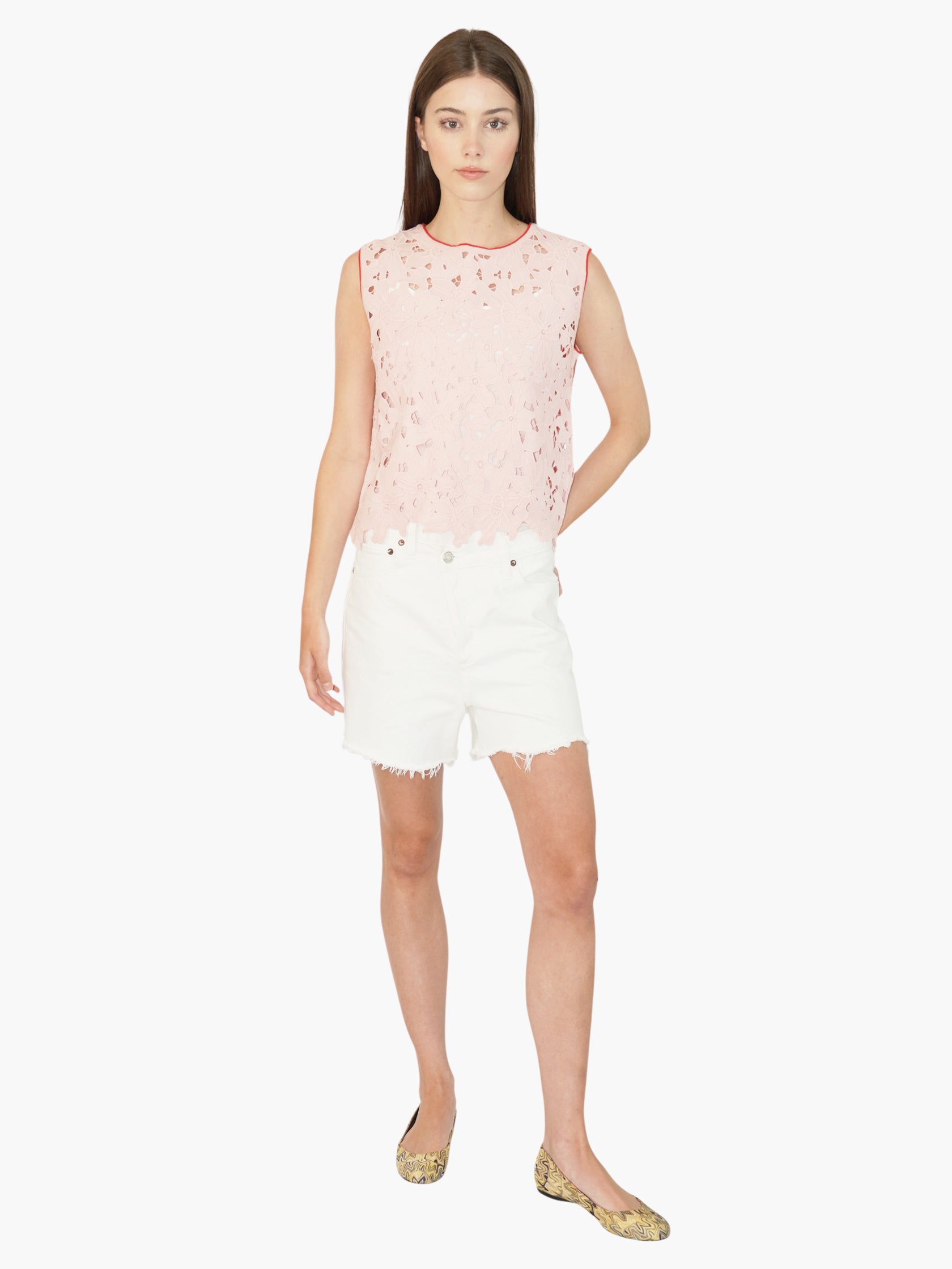 Floral Embroidered Top