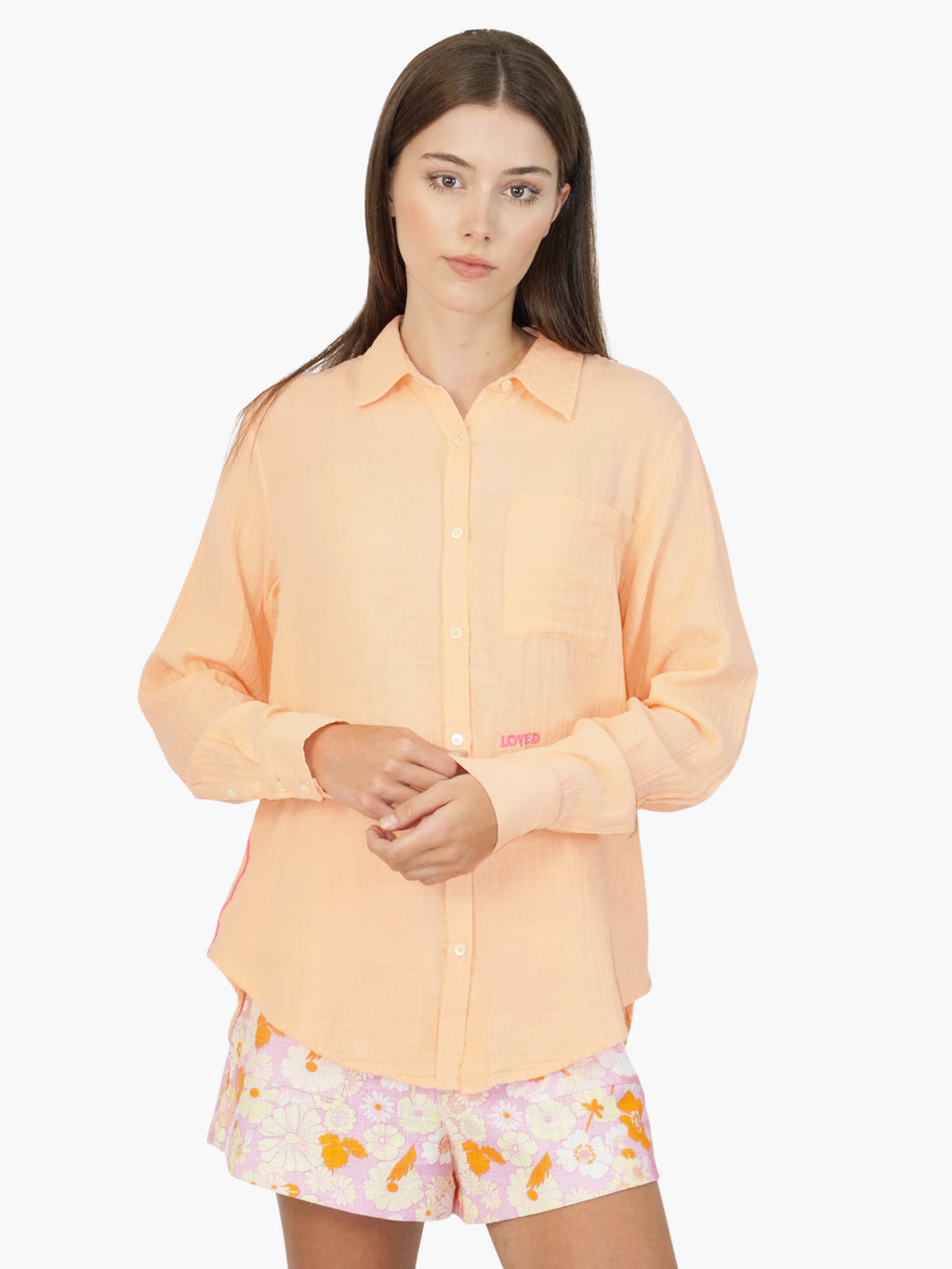 Love Button-Up Top