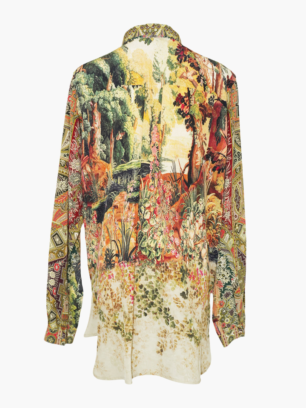 Silk Printed Top