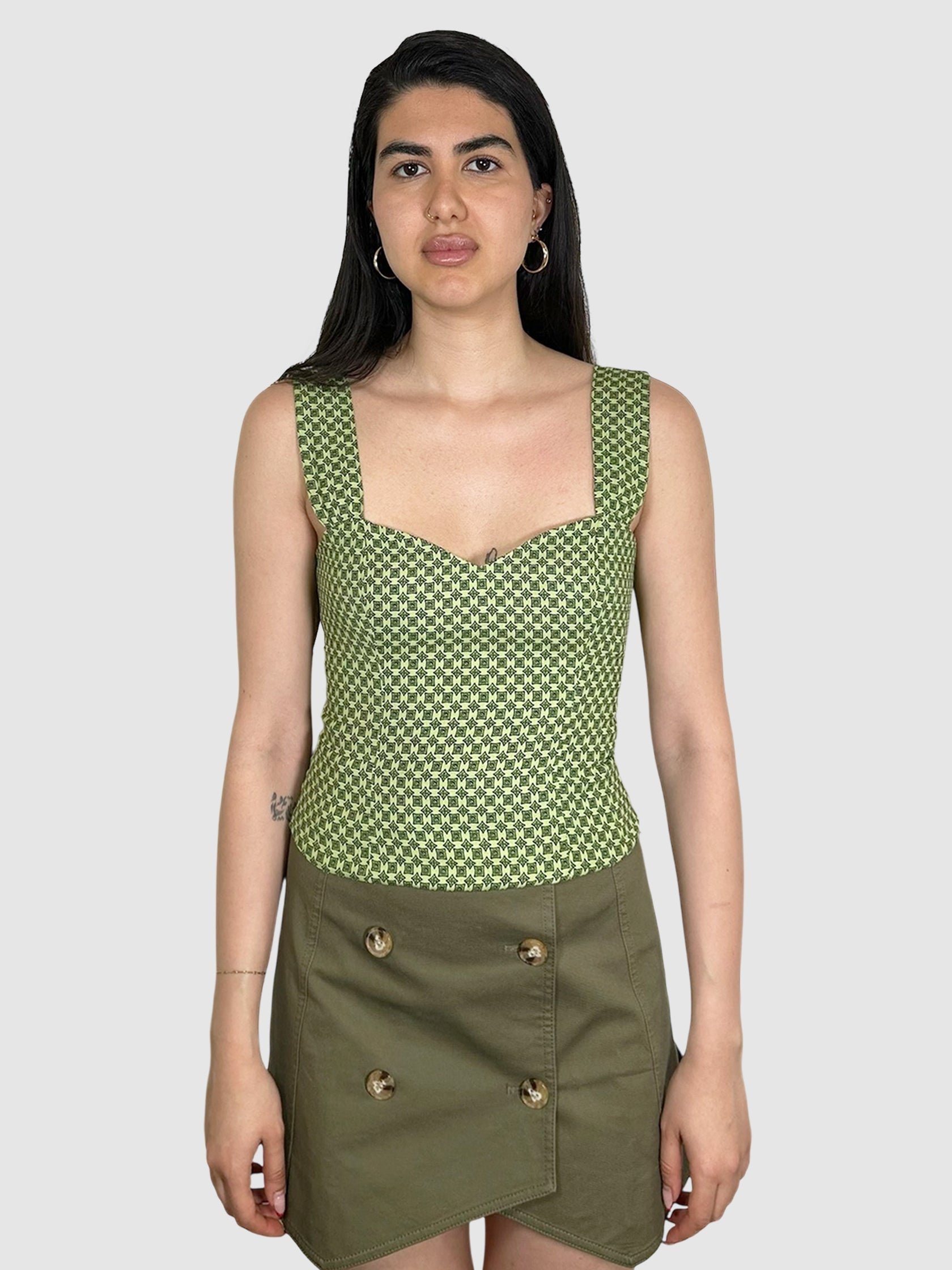 Patterned Hester Top