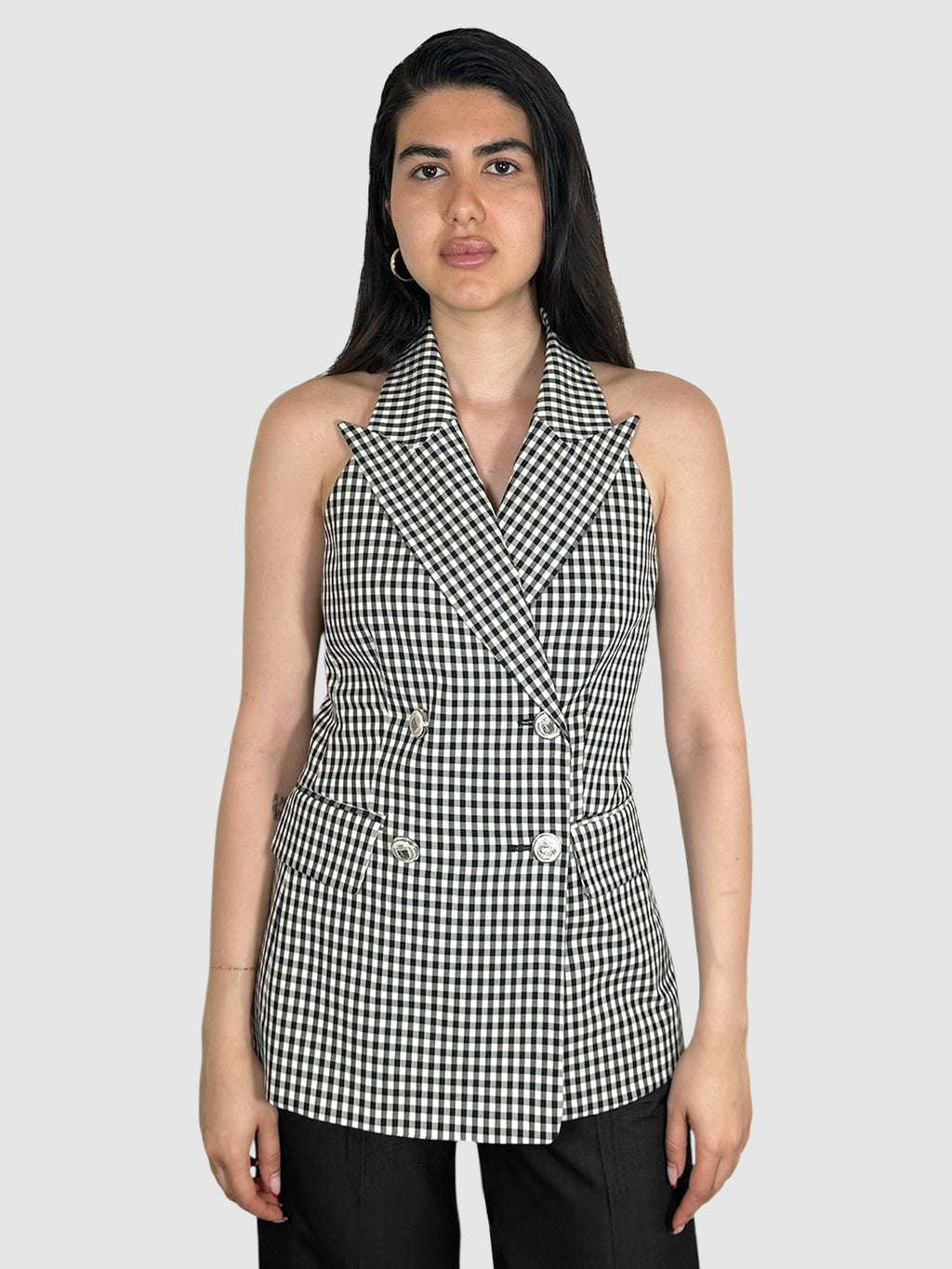 Enfield Gingham Vest Top
