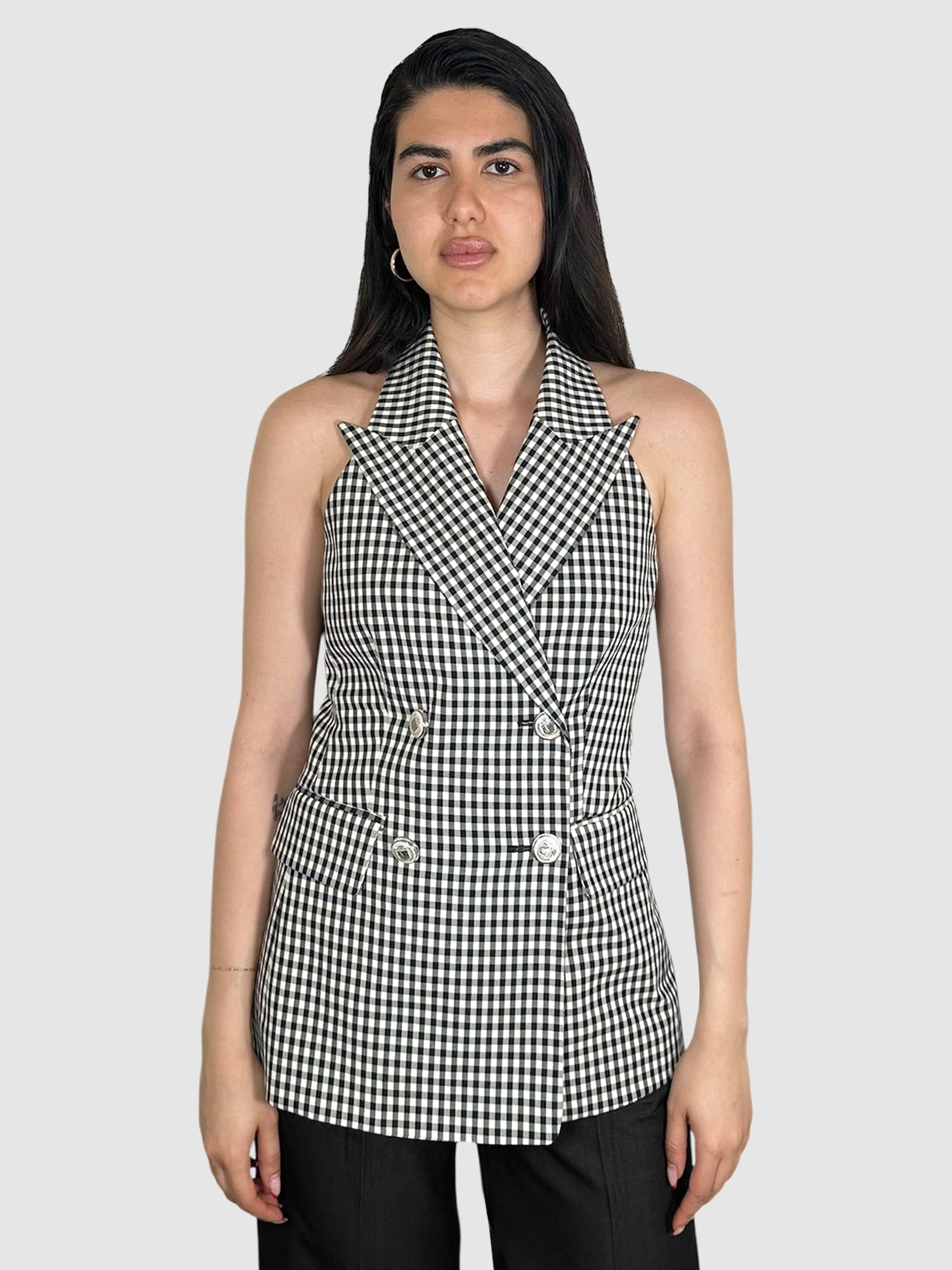 Enfield Gingham Vest Top