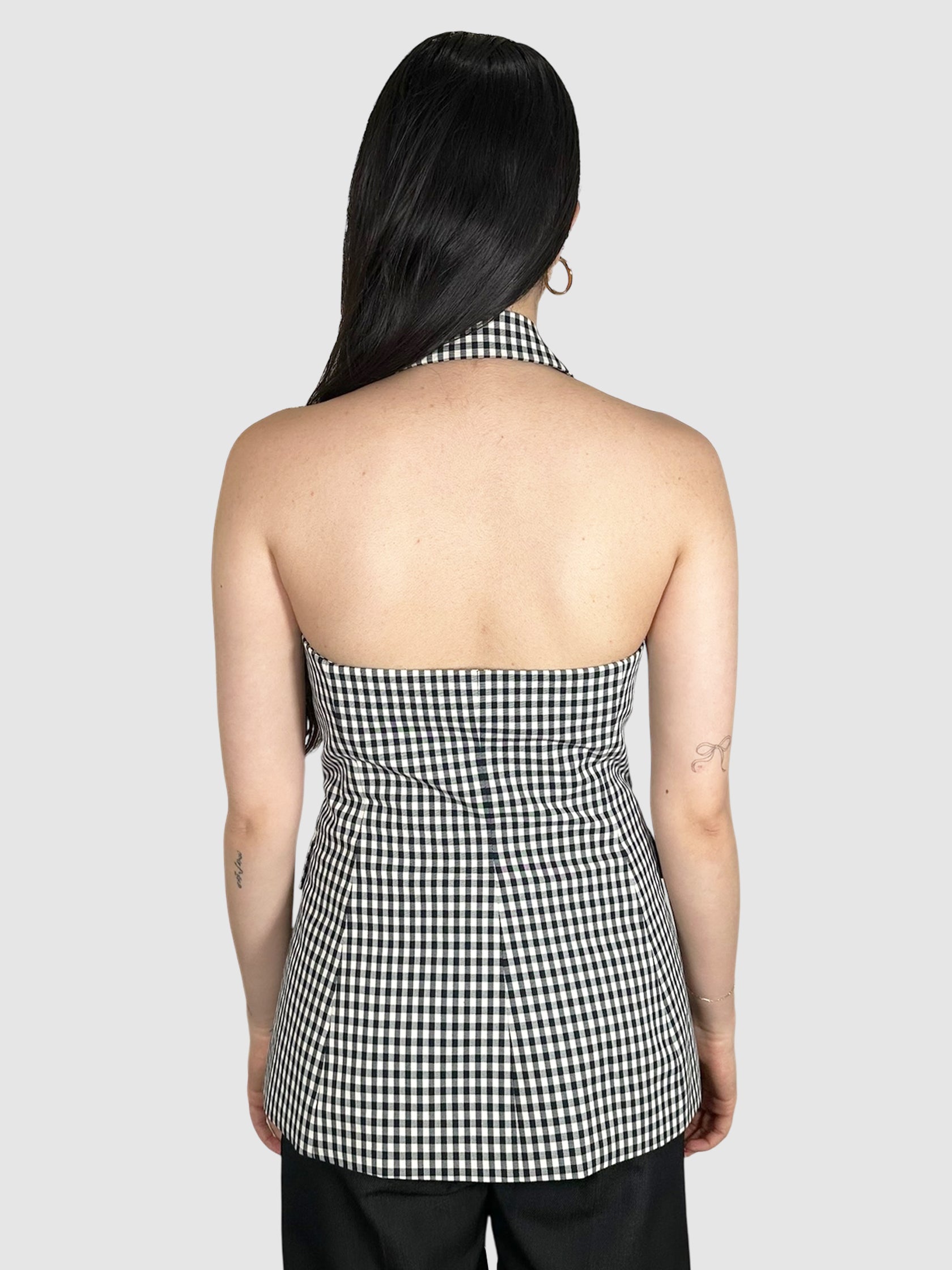 Enfield Gingham Vest Top