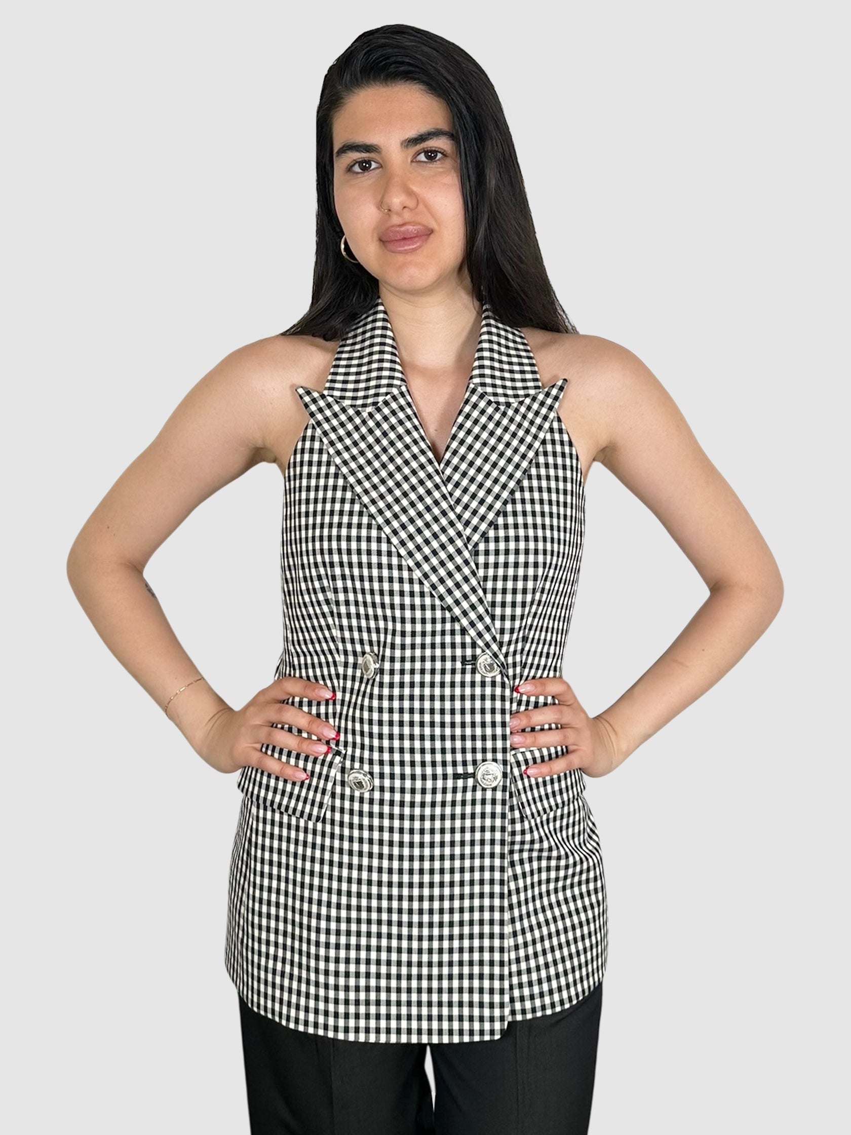 Enfield Gingham Vest Top