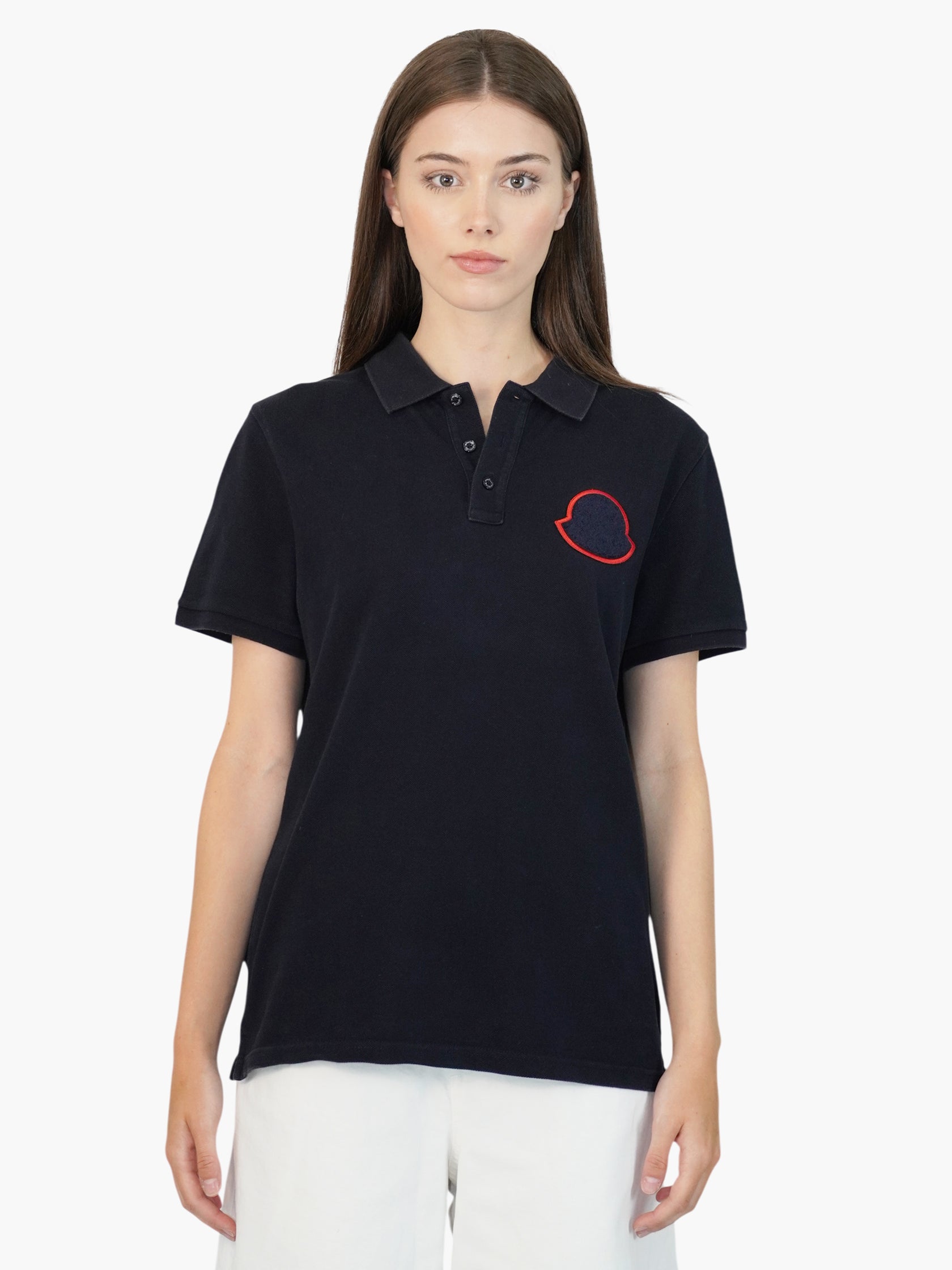 Patch Polo Top