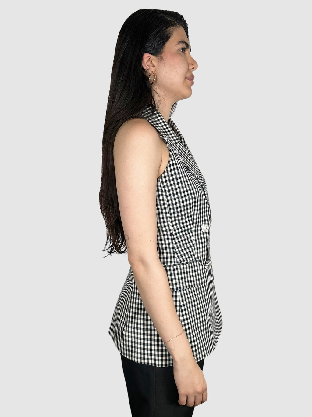 Enfield Gingham Vest Top
