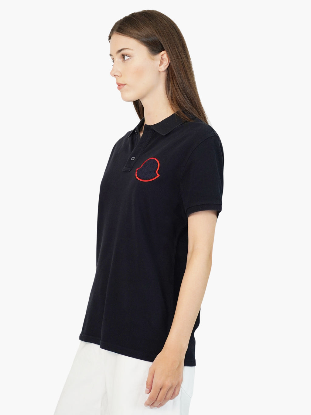 Patch Polo Top