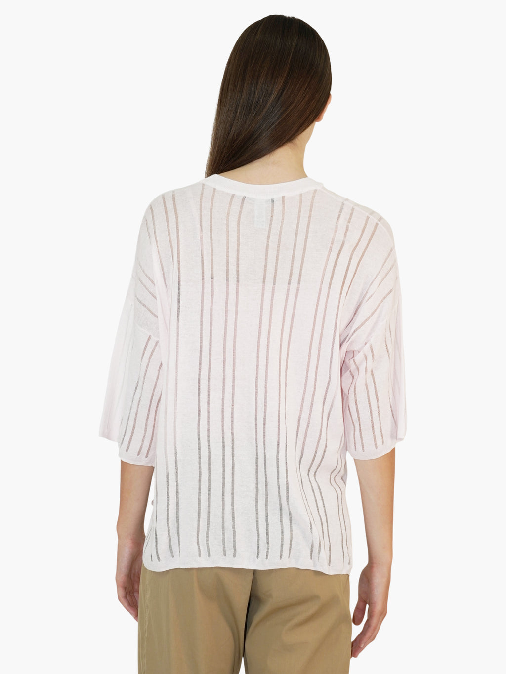 Stripe Ribbed Sweater