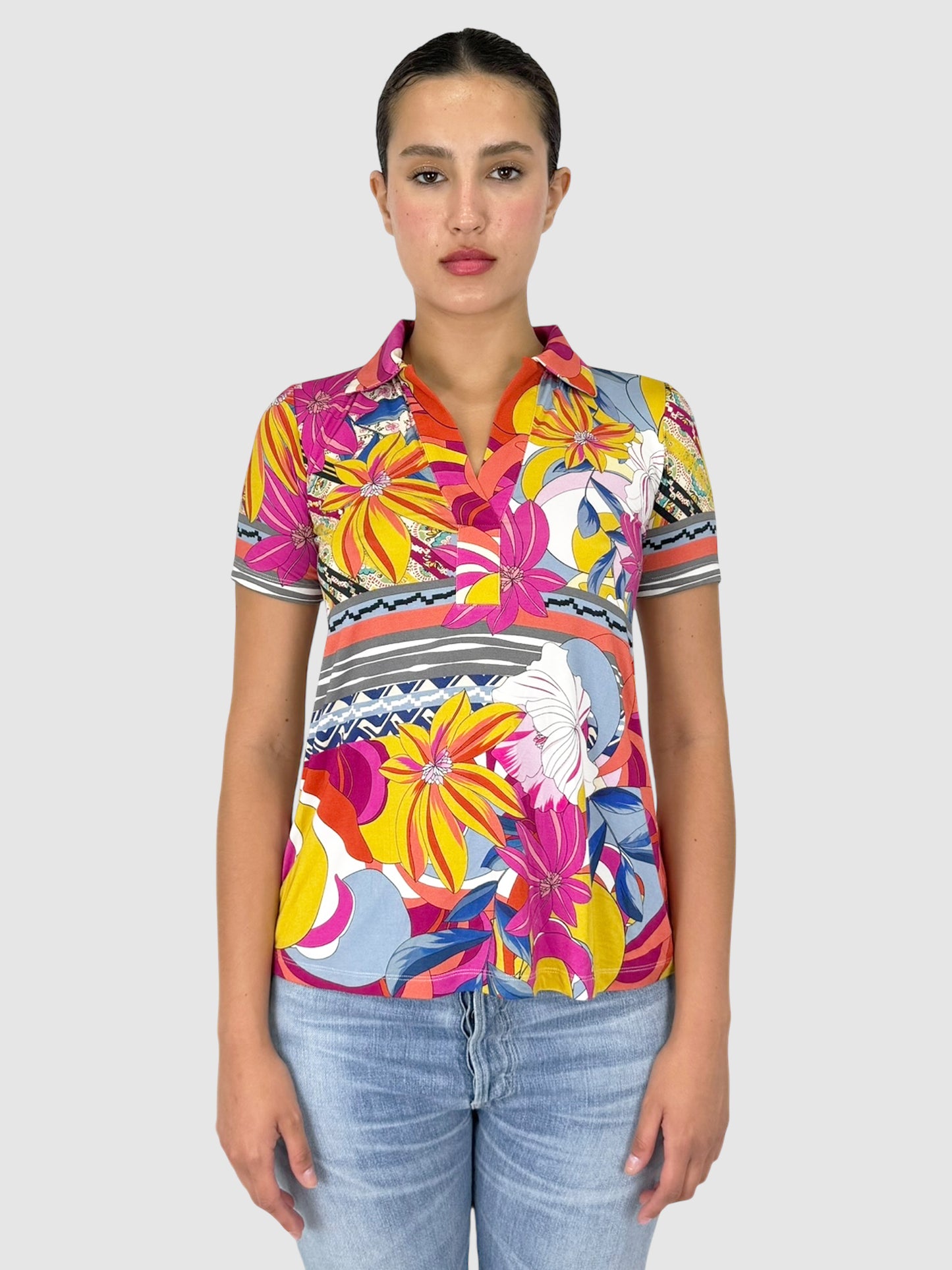 Floral Swing Top