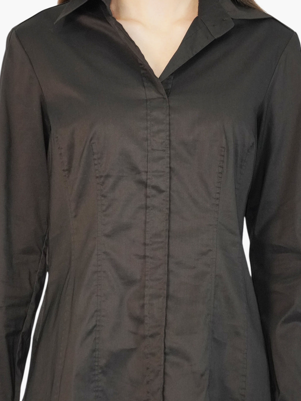 Tailored Button-Up Top