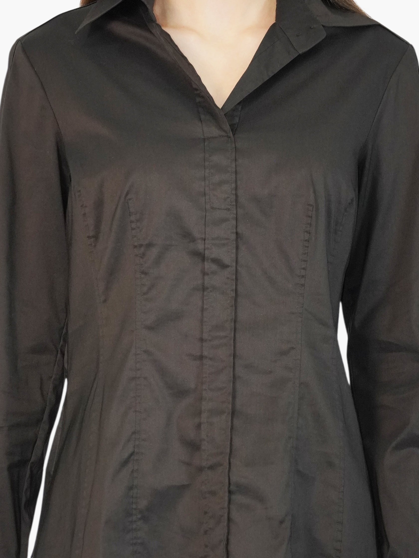 Tailored Button-Up Top