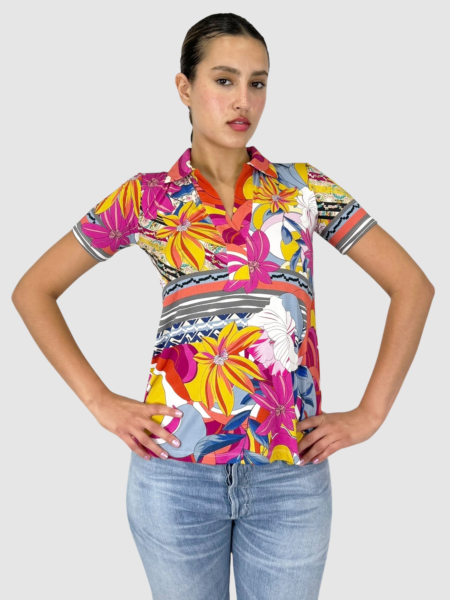 Floral Swing Top