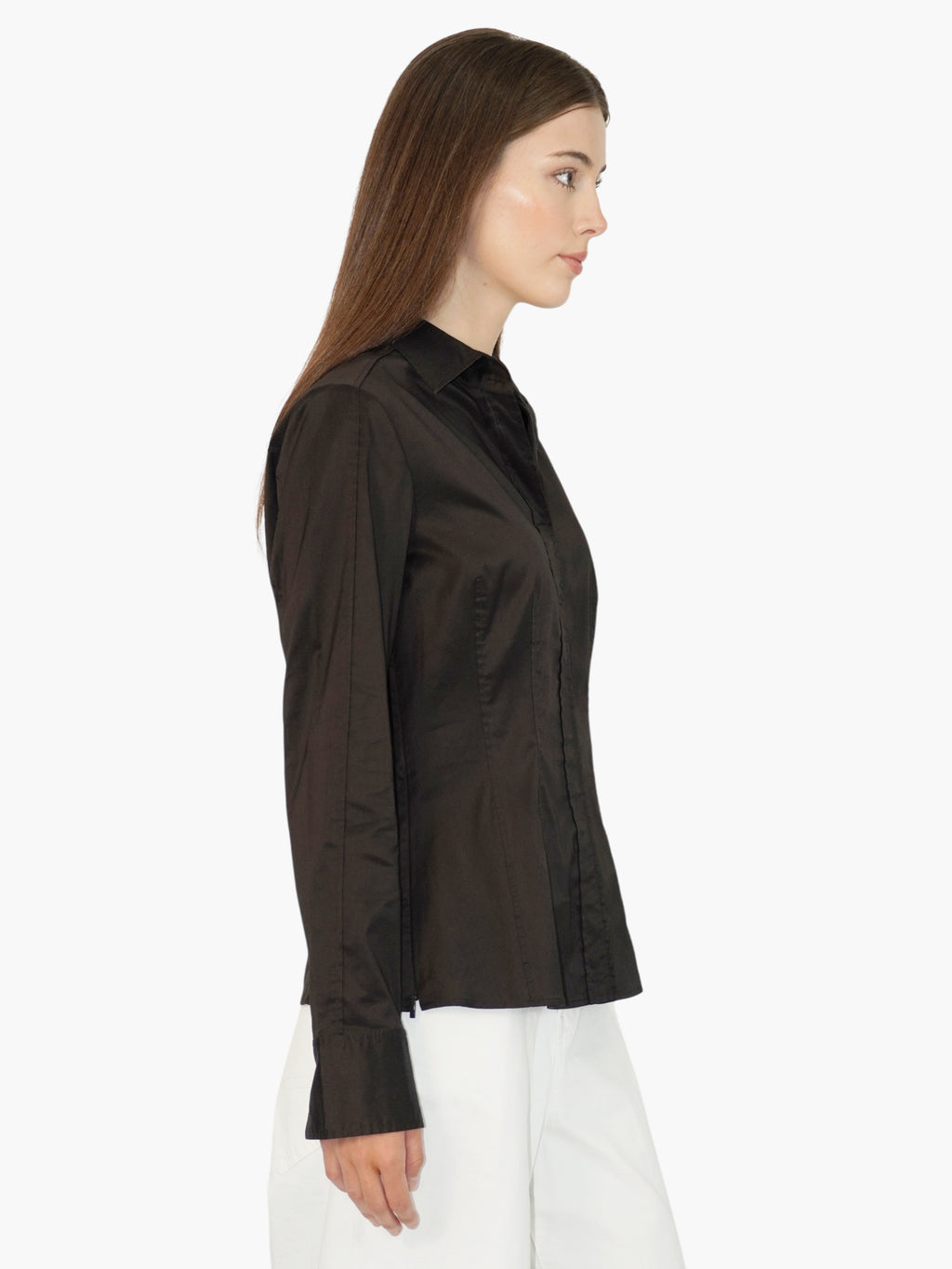 Tailored Button-Up Top