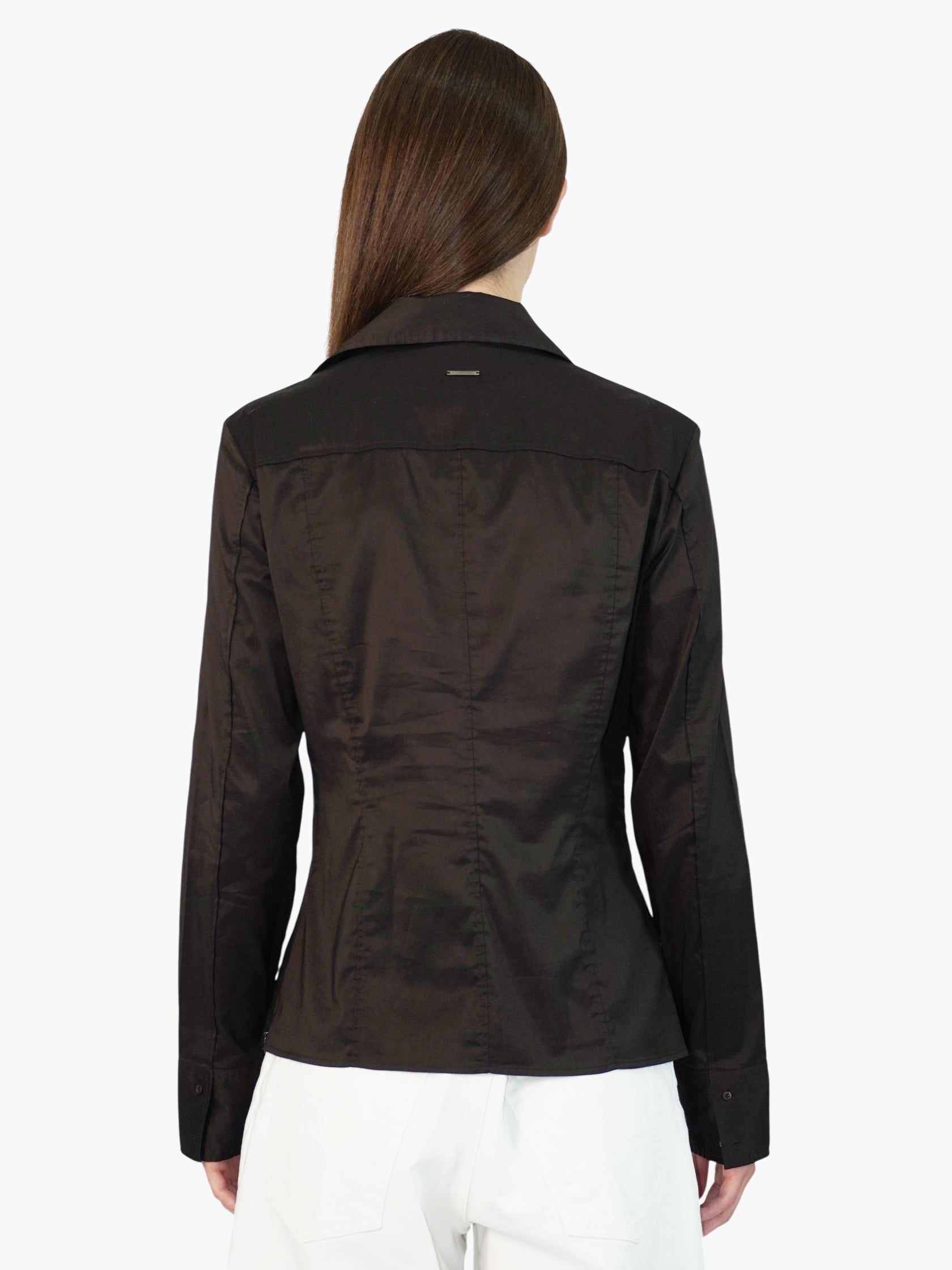 Tailored Button-Up Top