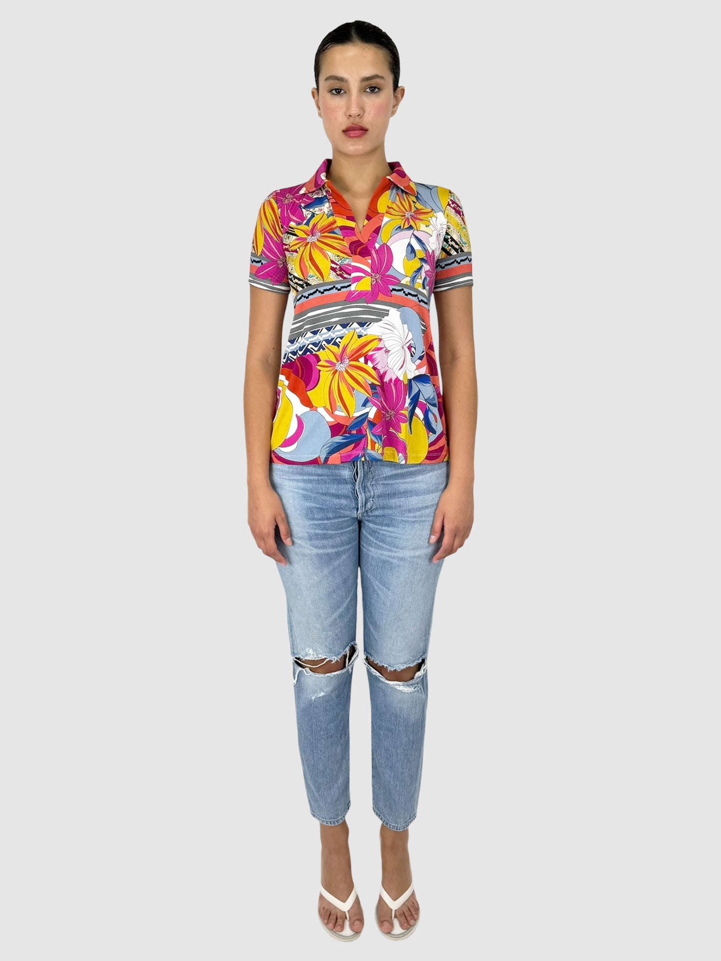 Floral Swing Top