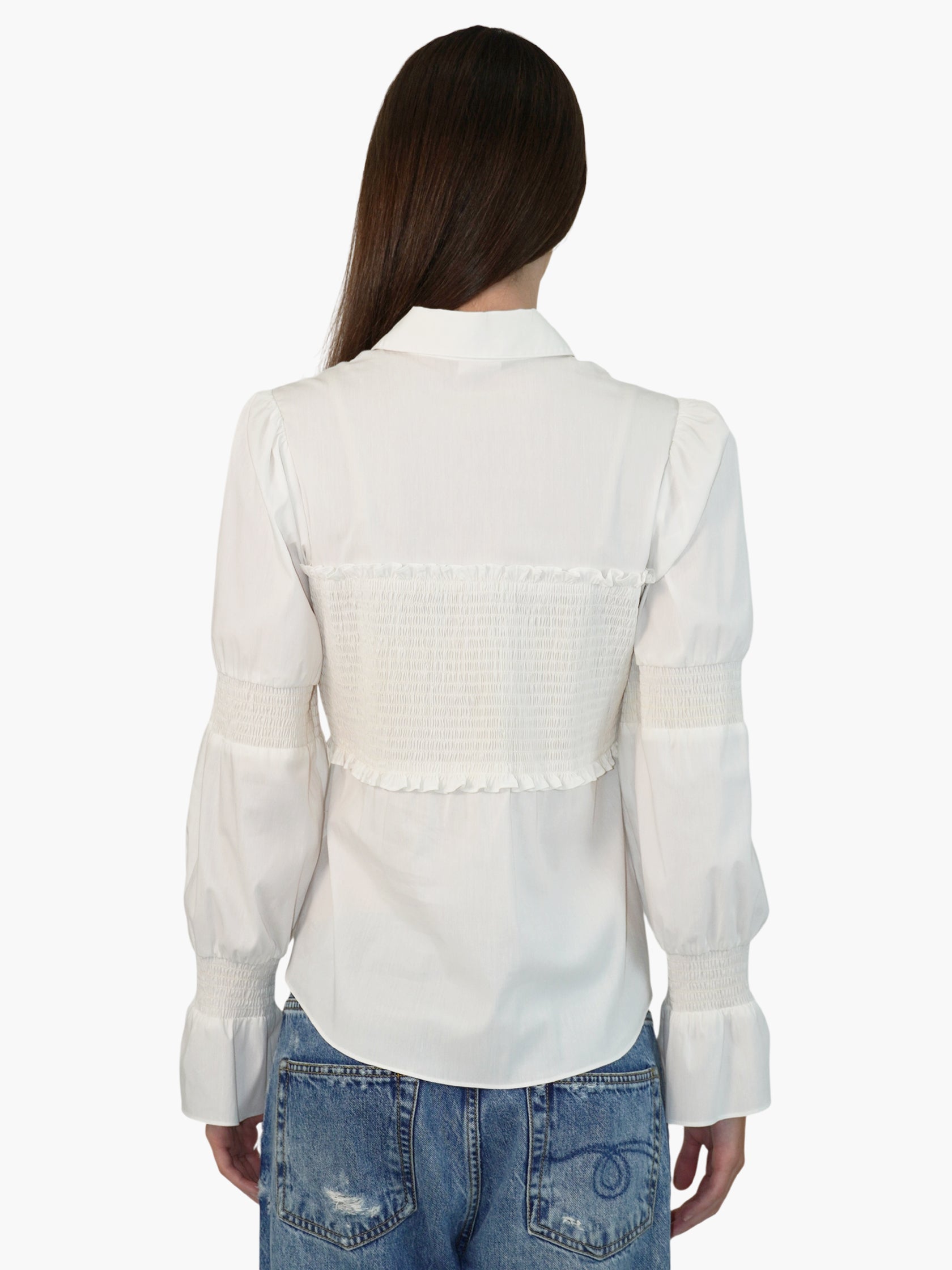 Smocked Ruffle Top