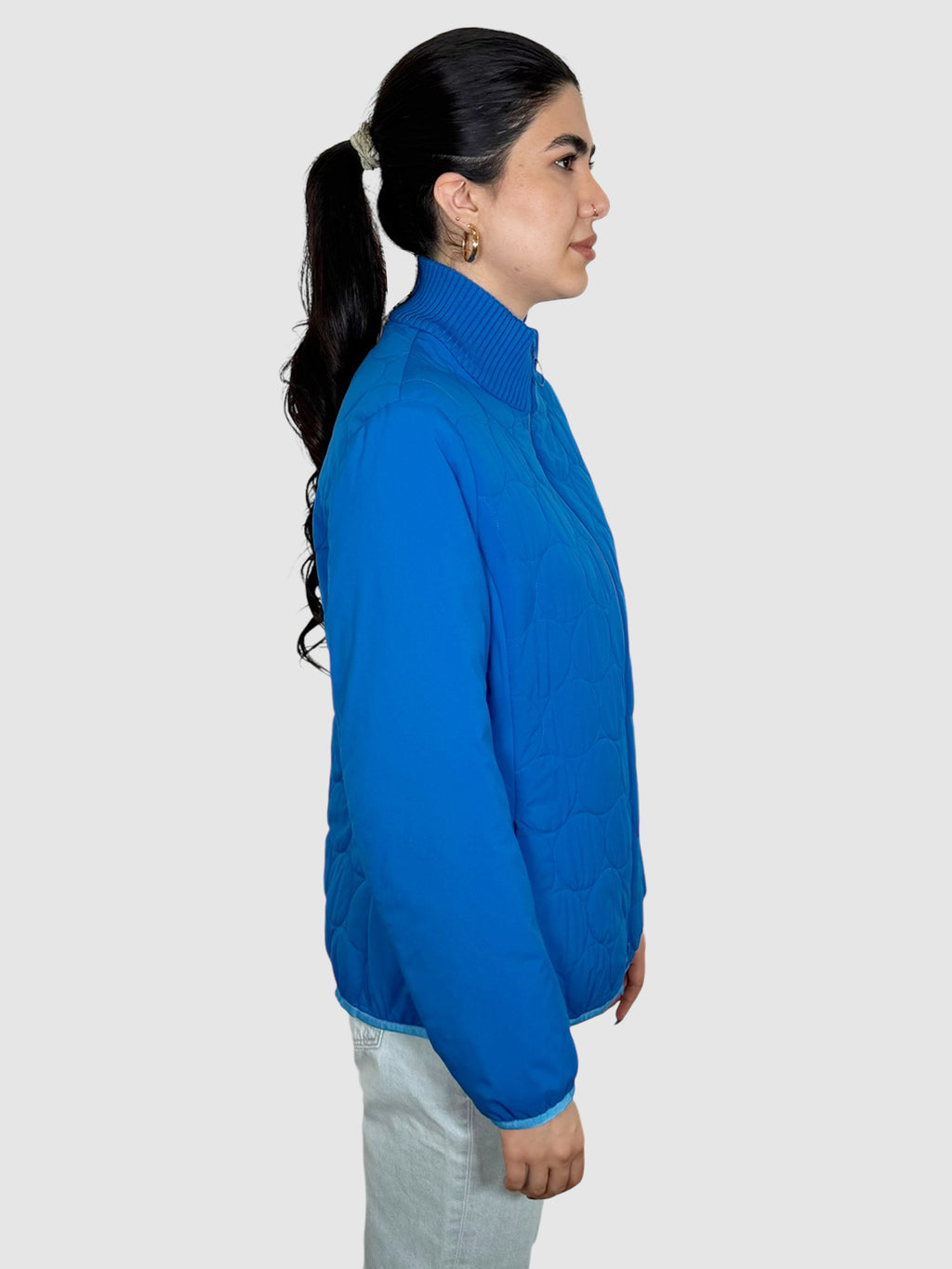 Quilted Zip-Up Jacket