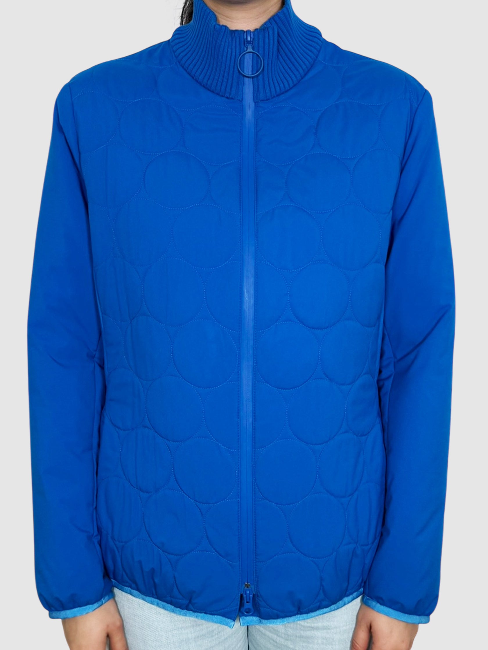 Quilted Zip-Up Jacket