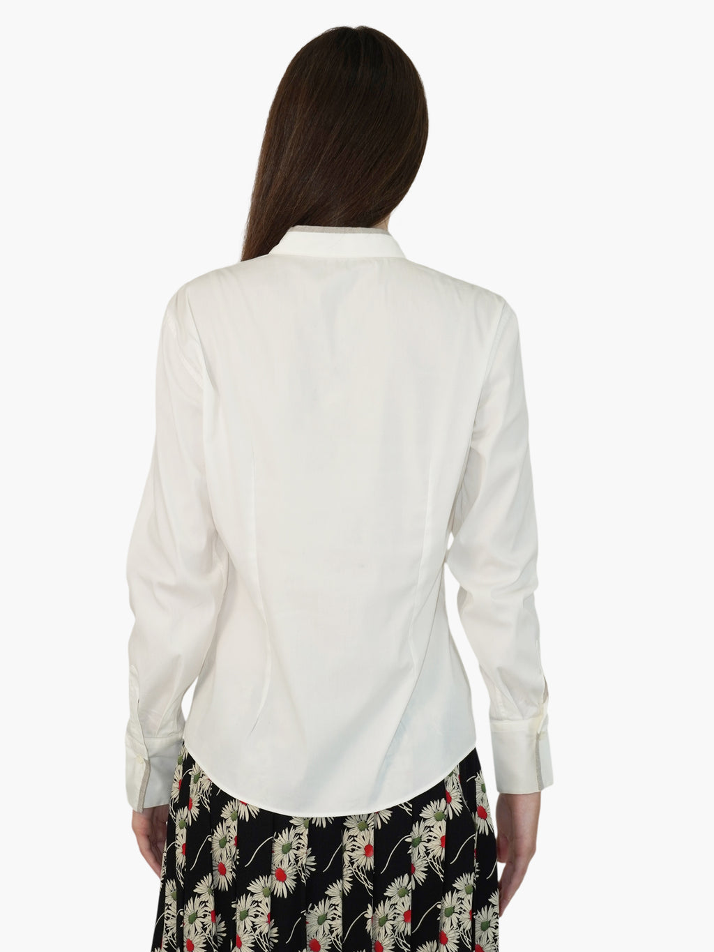 Monili Trim Button-Up Top