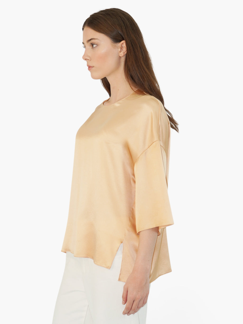 Silk Flowy Top
