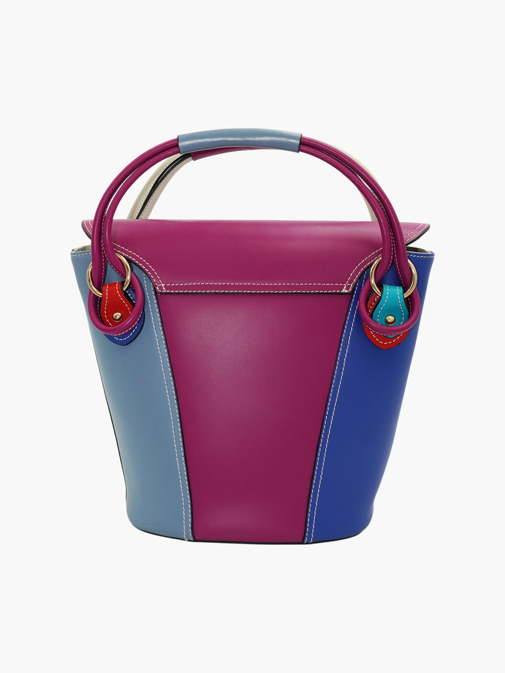 Colourblock Handle Bag