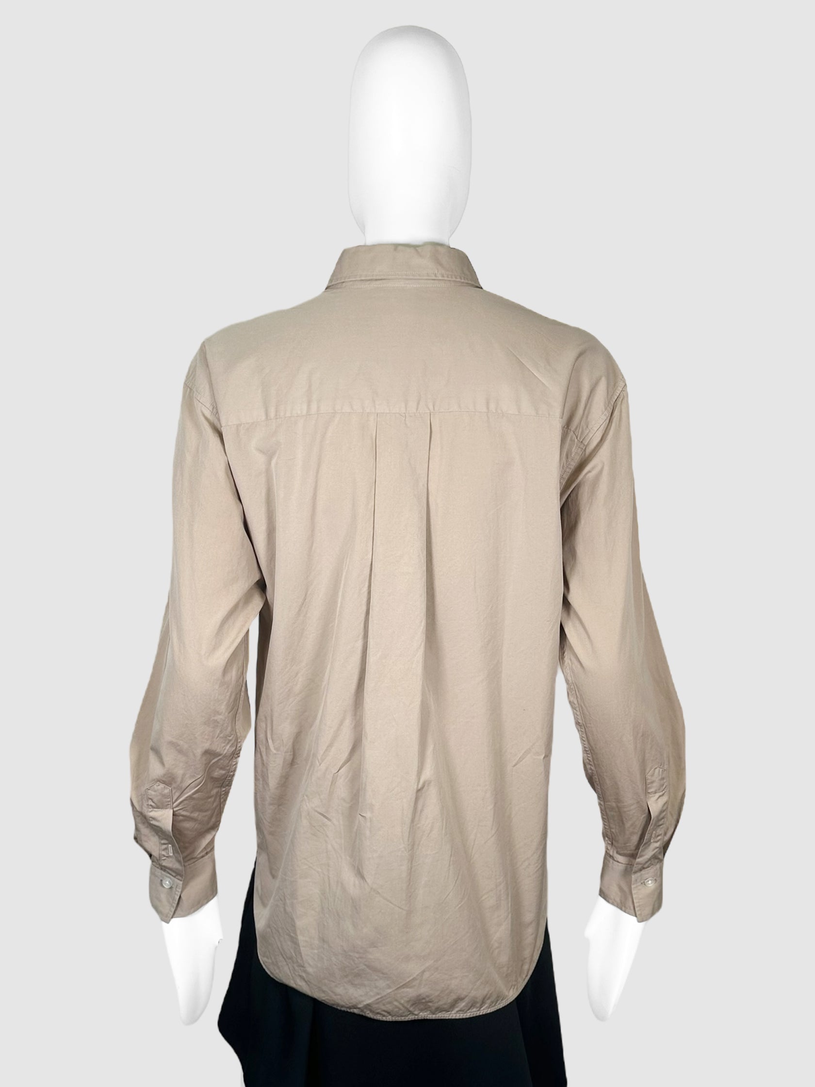 Collared Button Down Top - Size M