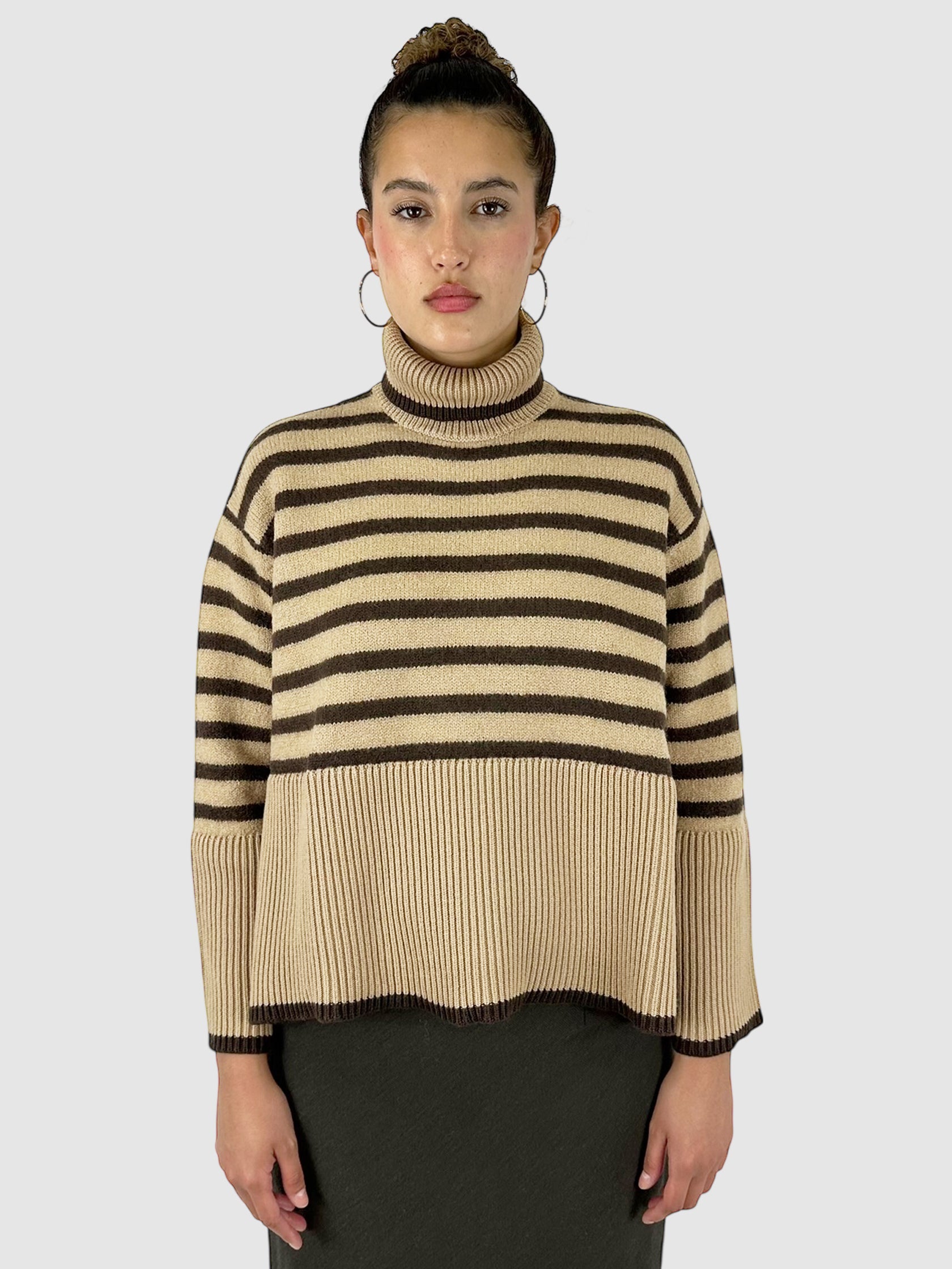 Signature Stripe Turtleneck