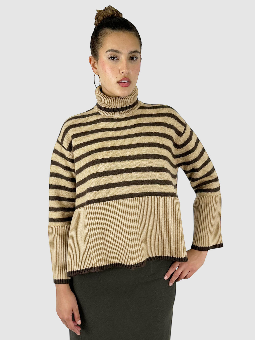 Signature Stripe Turtleneck