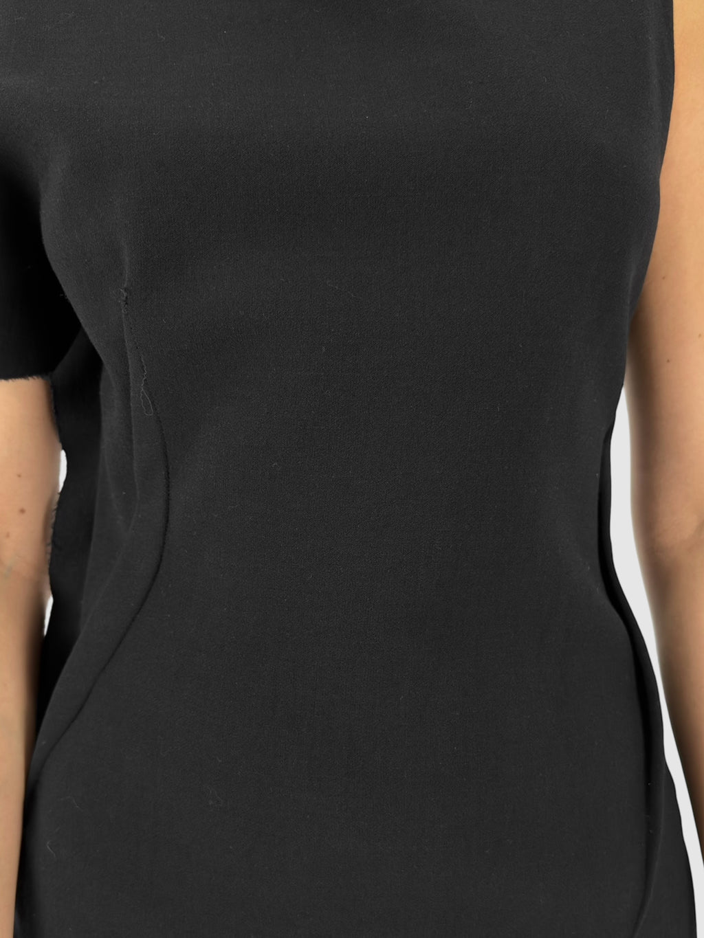 Asymmetrical Midi Dress