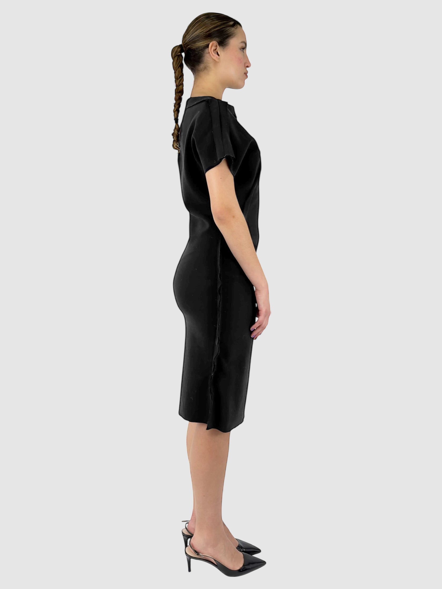 Asymmetrical Midi Dress
