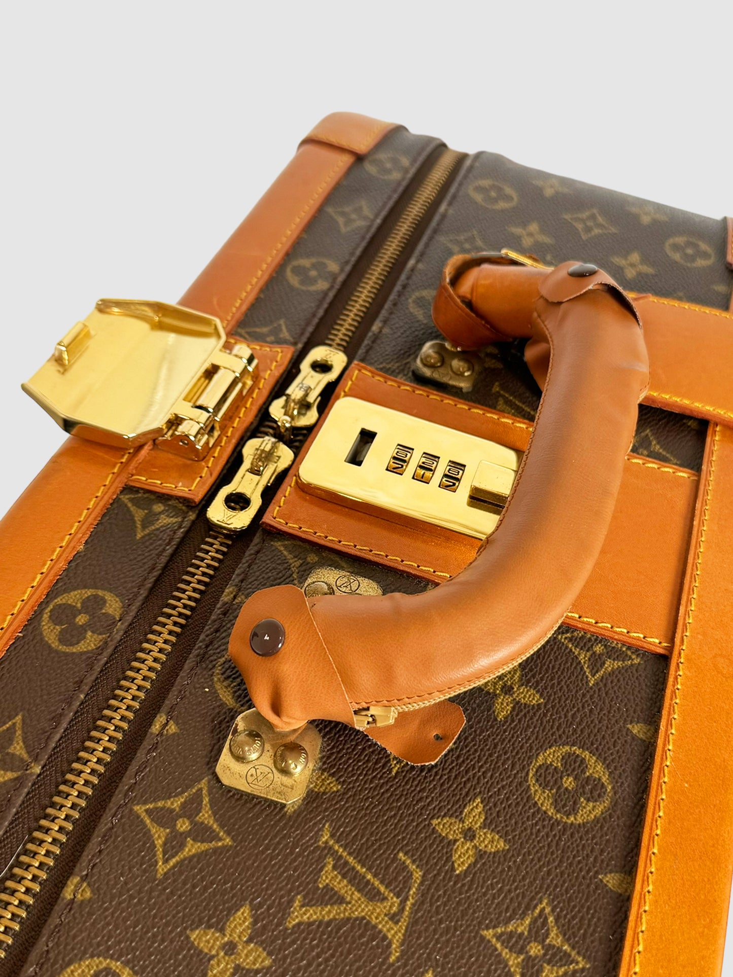 Louis Vuitton Monogram Leather Suitcase