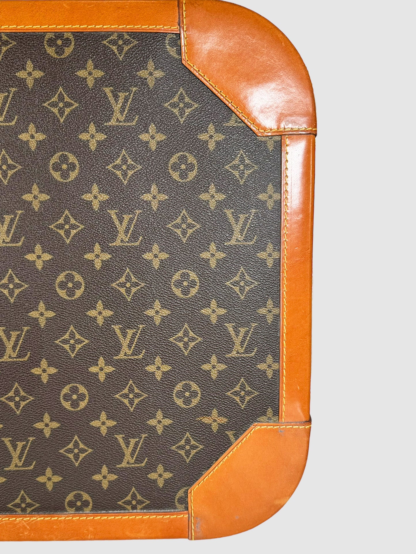 Monogram Leather Suitcase