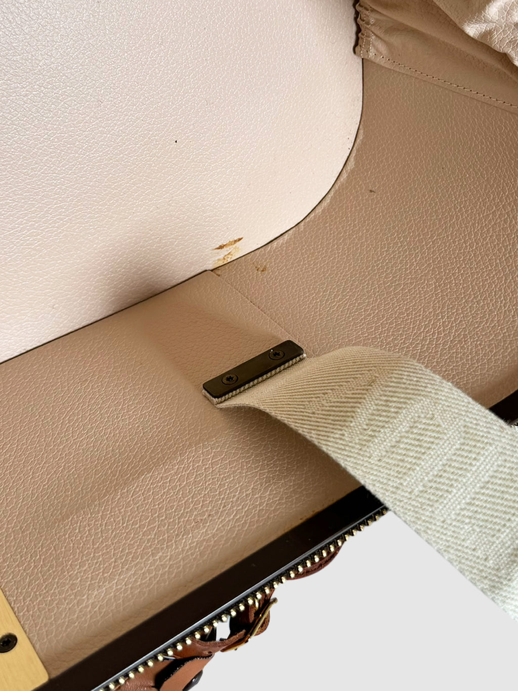 Monogram Leather Suitcase