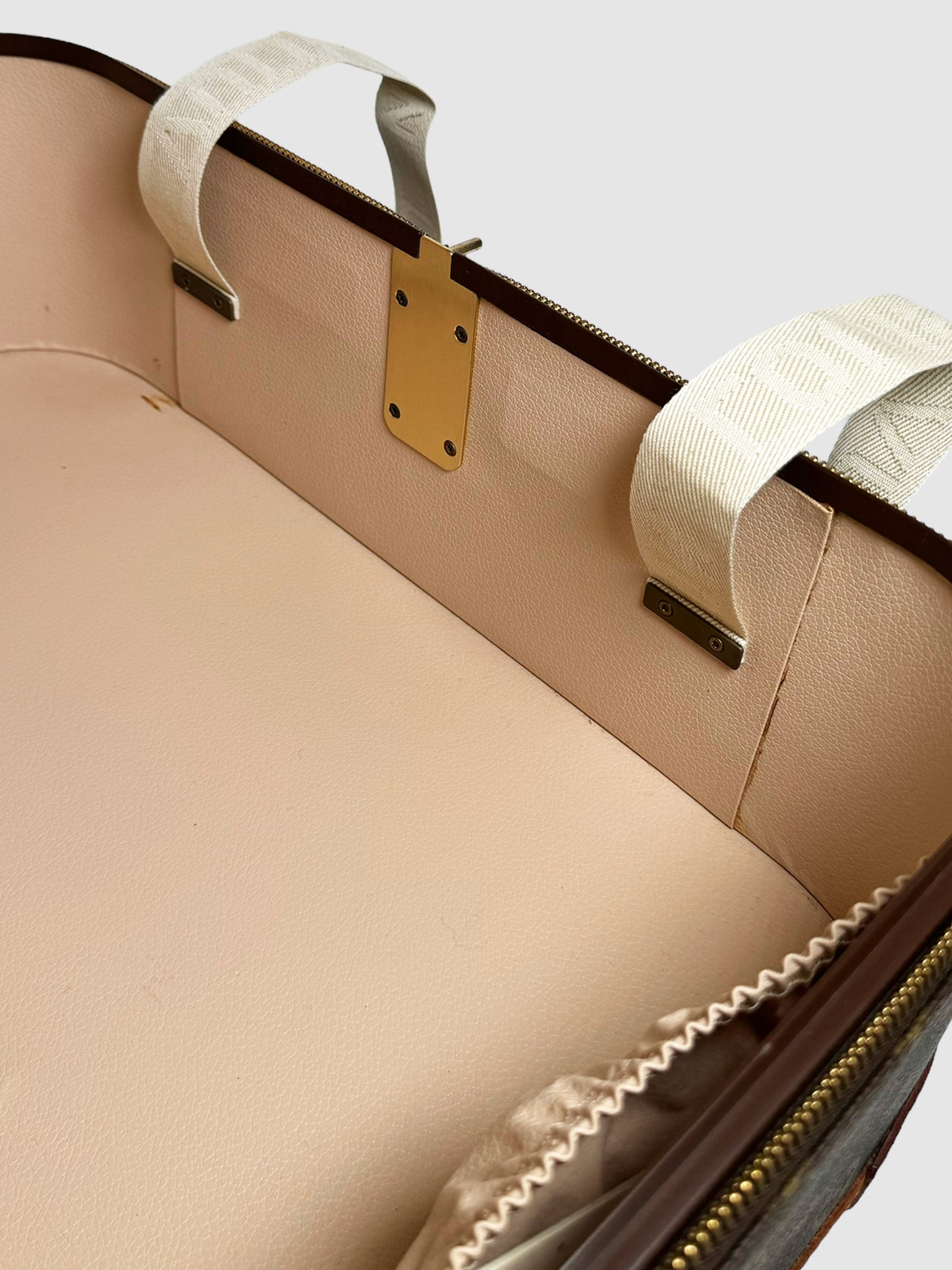 Monogram Leather Suitcase